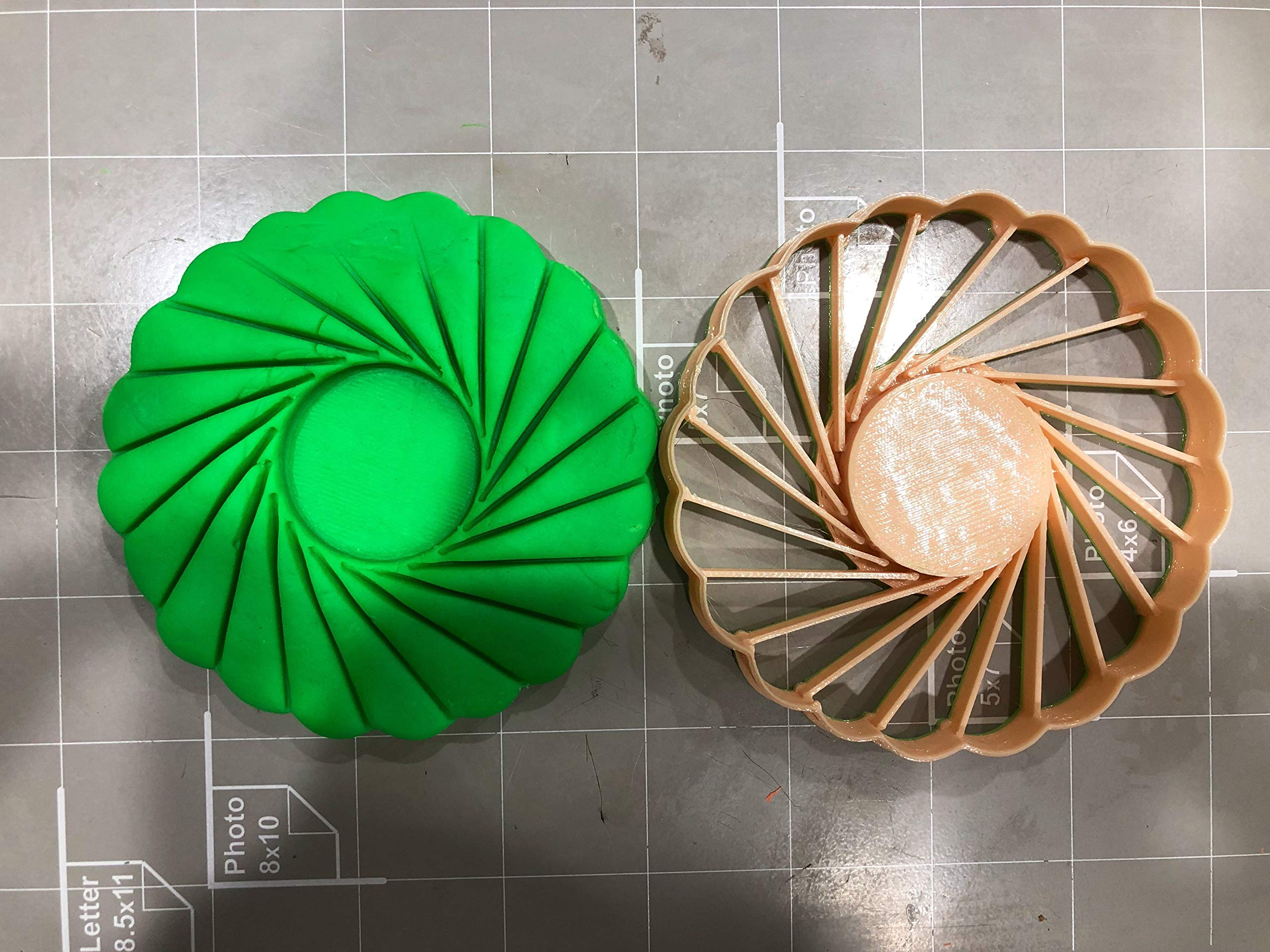 Cookie Cutz Thumbprint Shaped Cookie Cutters Set of 5, 2.5" Plastic, May Vary Color
