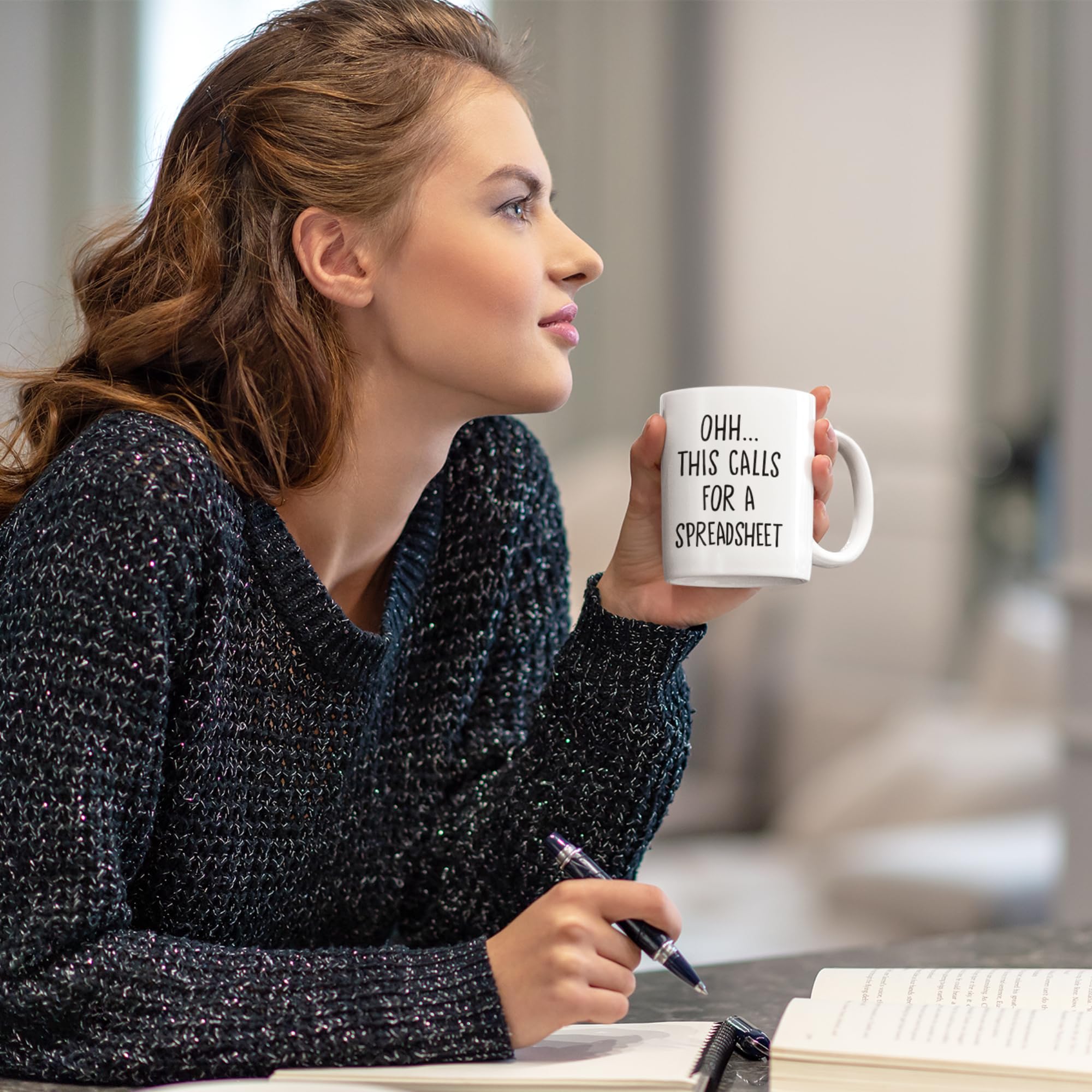 Livinges Oh This Calls For A Spreadsheet Mug Excel Mug Excel Spreadsheet Mug Accountant Mug - Funny Work Mugs Accountant Gifts -