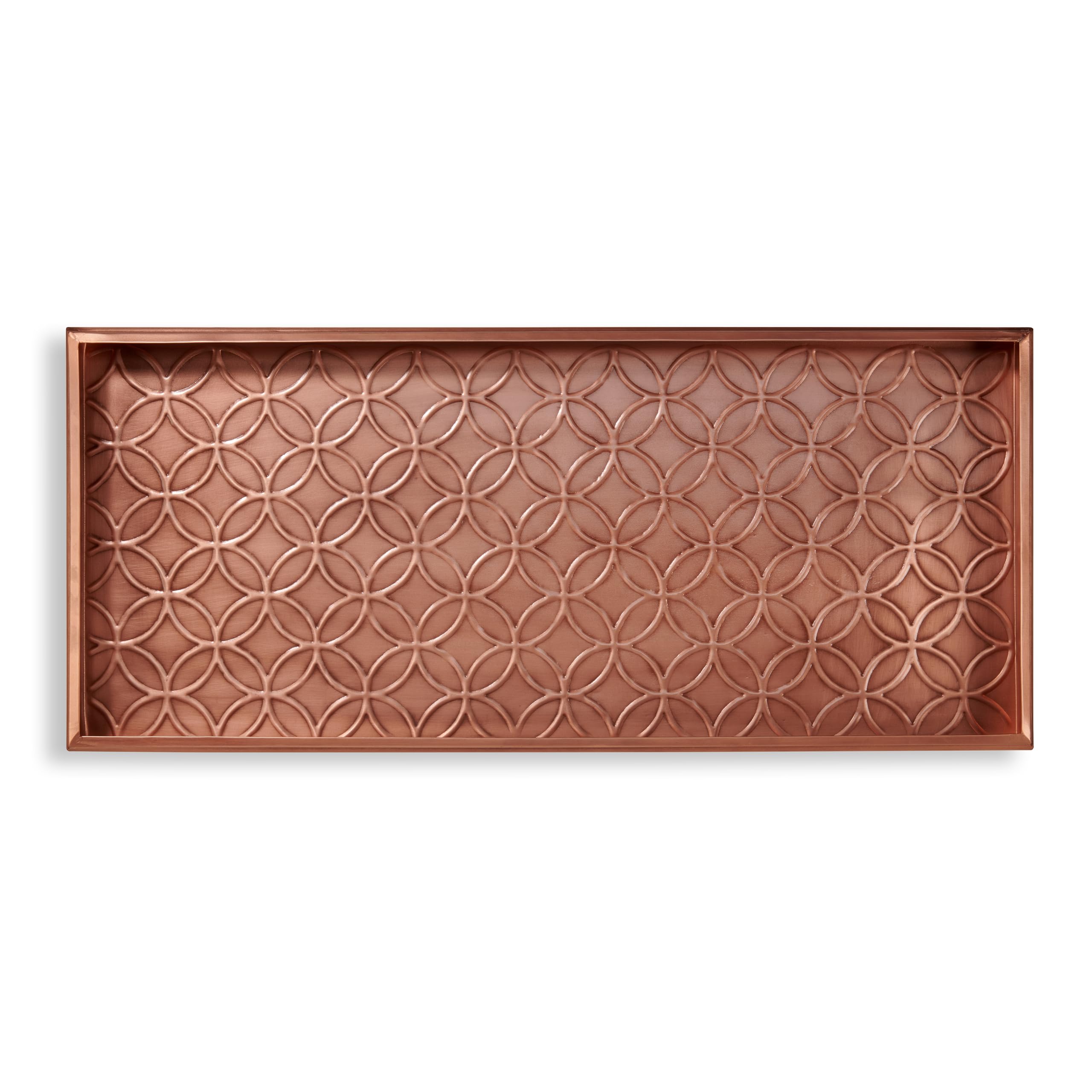 Good Directions 205Vb Double Circles Copper Boot Tray Large
