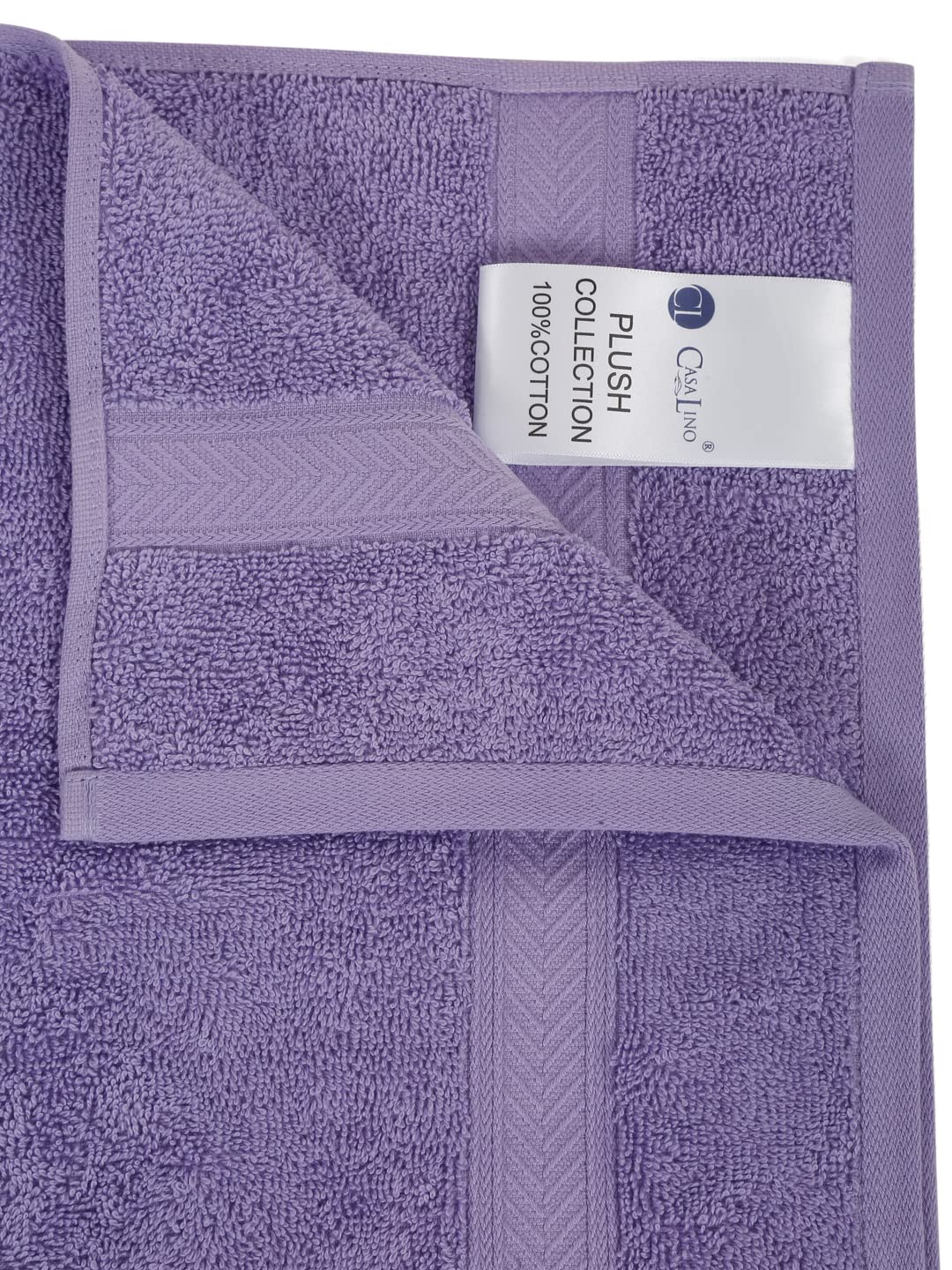 Casa Lino 24 Pack Wash Cloths Set, (12'' X12) 100% Cotton Wash Cloths, Wash Cloths For Your Face And Body, Highly Absorbent & Fi