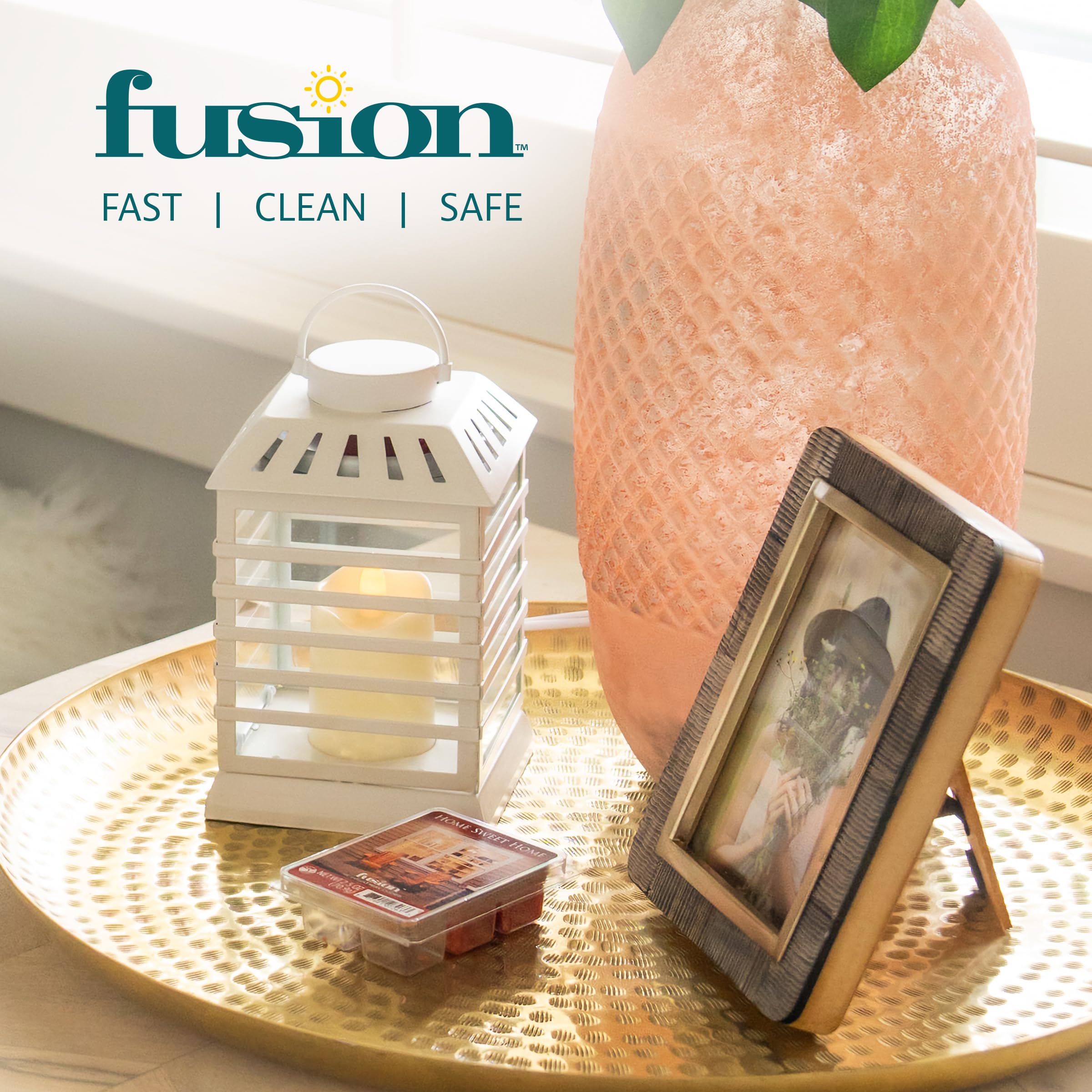 FUSION by Scentsationals Scented Wax Fragrance Melts - Laundry Basket - Wax Cubes Pack, Home Warmer Tart, Electric Wickless Cand