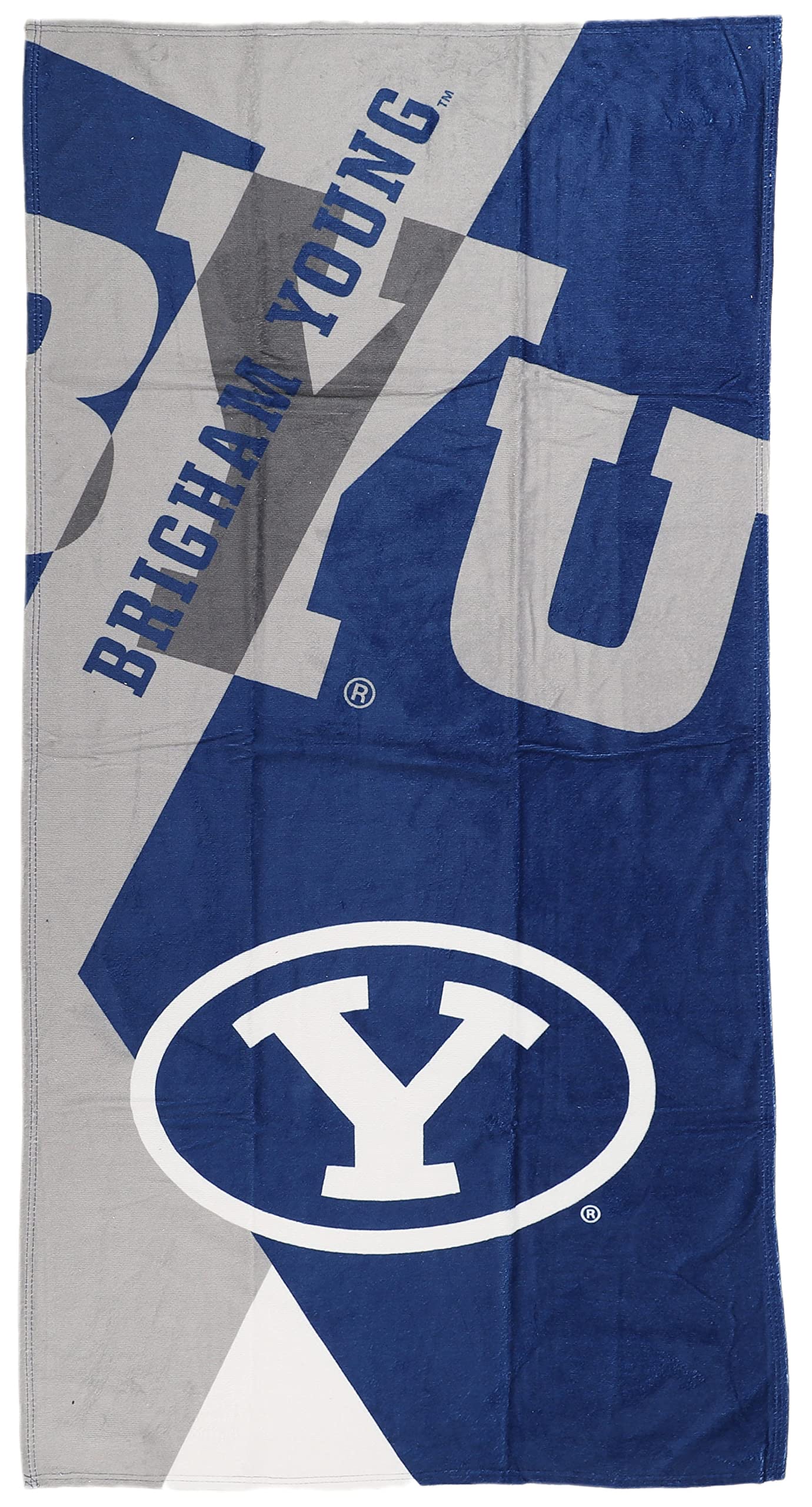 NORTHWEST BYU Cougars 30 x 60 Inch Beach Towel, Puzzle Design