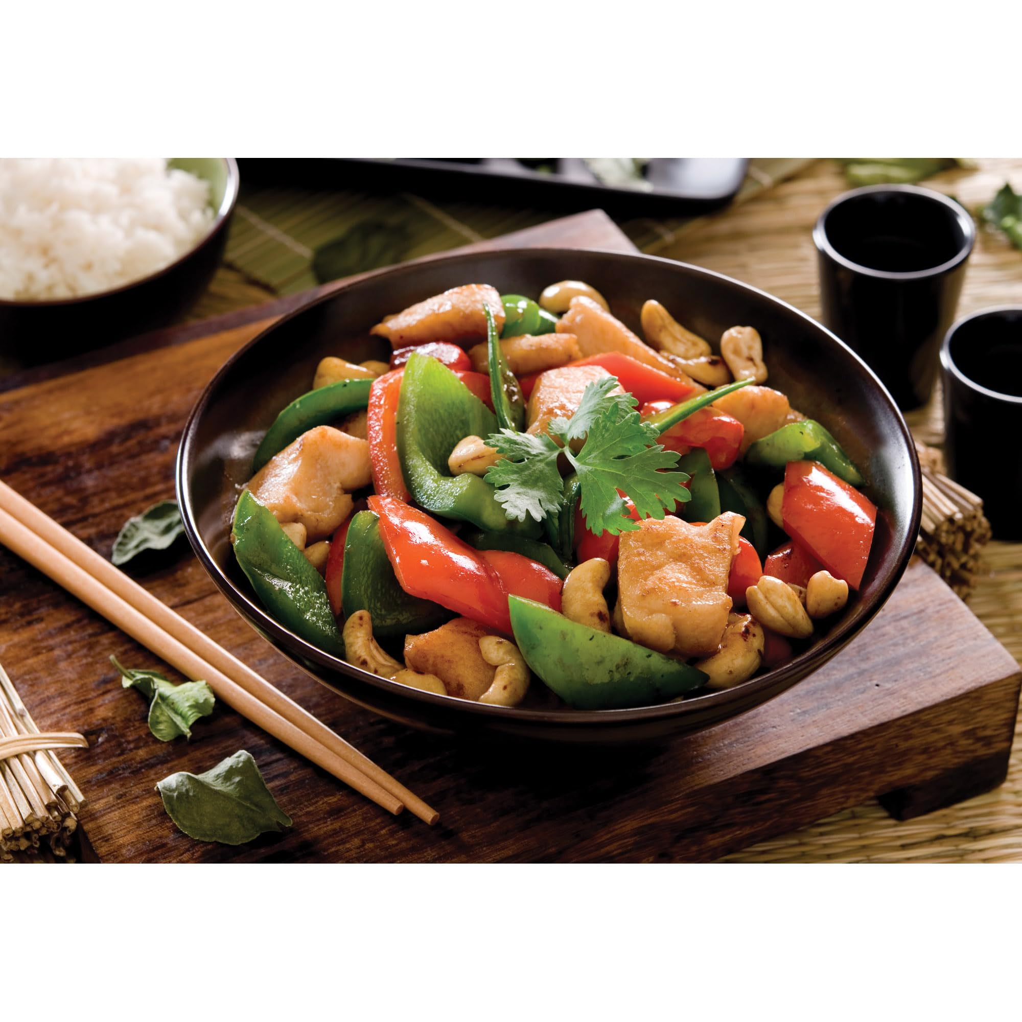 Helen'S Asian Kitchen Wok, Premium Excalibur Non-Stick With Stay-Cool Handles, 14-Inches
