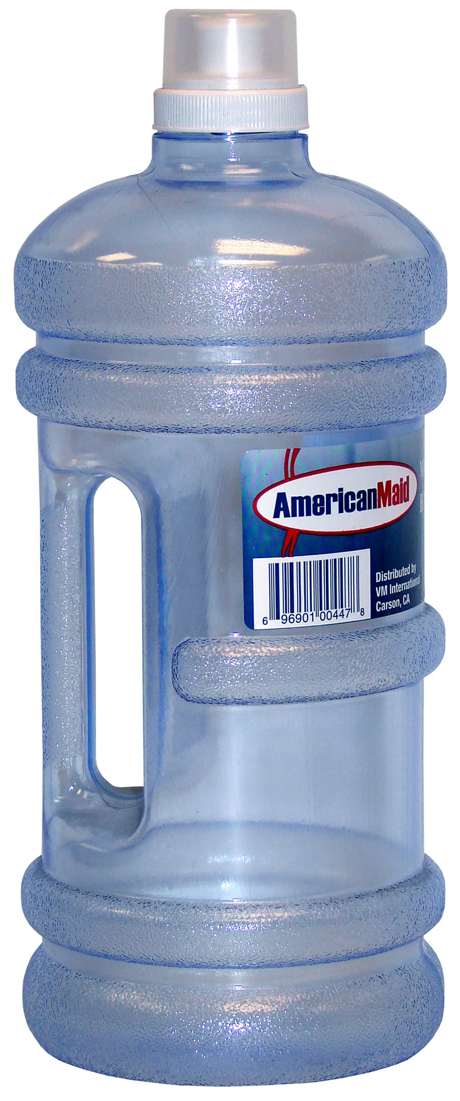 VMI Housewares Water Bottle, 72Ounce, Clear Blue