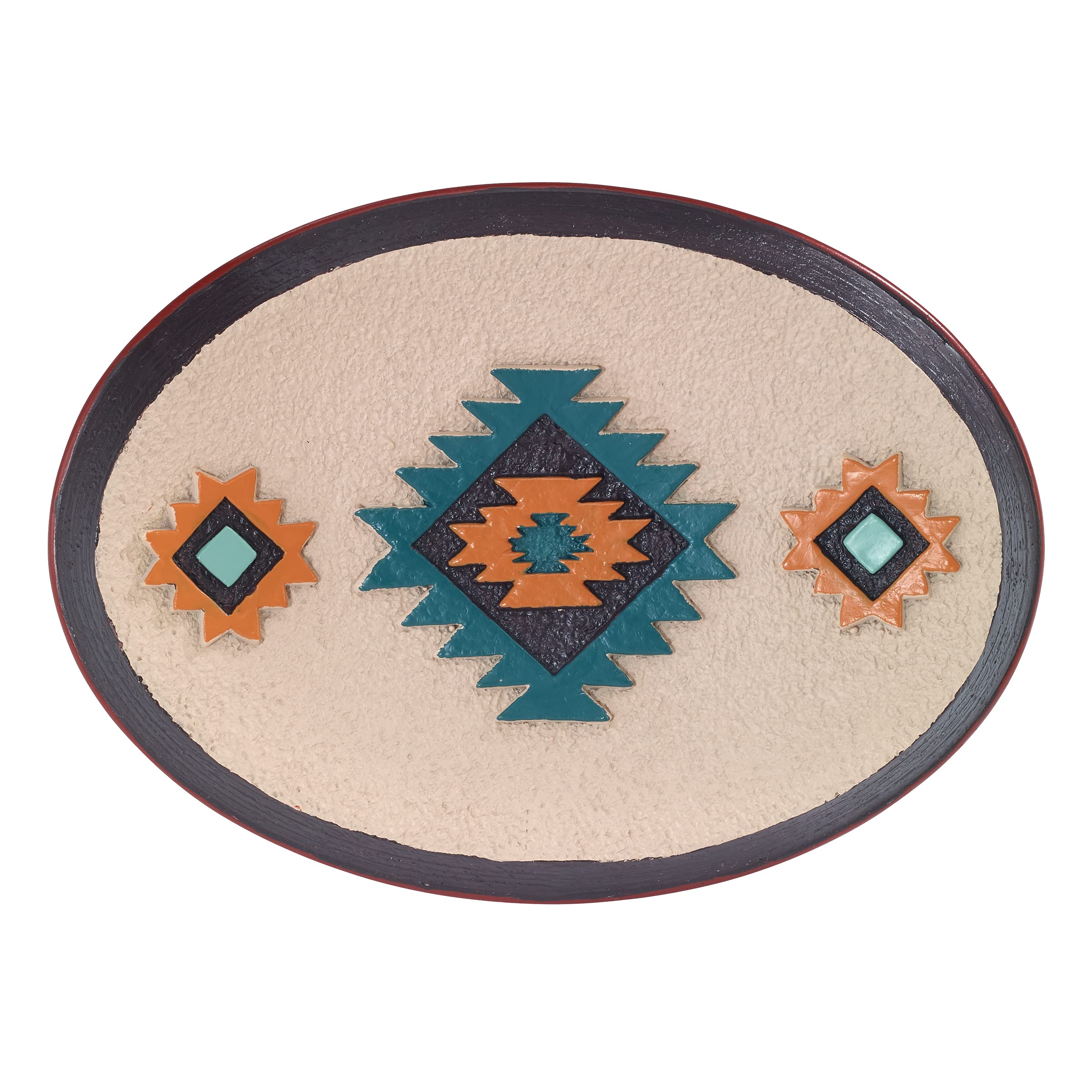 Avanti Linens - Soap Dish, Guest Bathroom Essentials, Aztec Home Decor (Navajo Dance Collection)