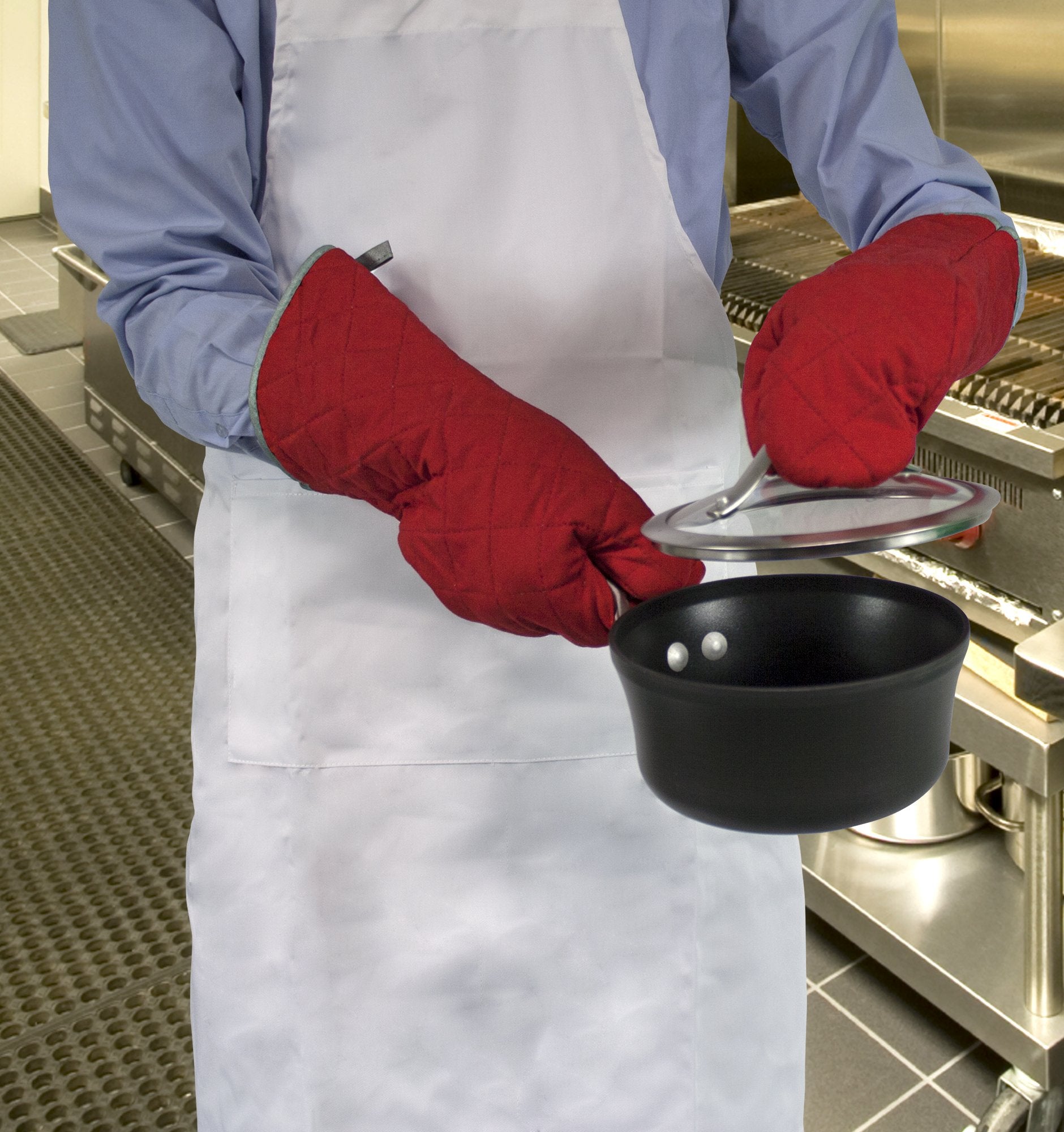 Nouvelle Legende Flame Retardant Kitchen And Bbq Heavy Duty Burn Prote ...