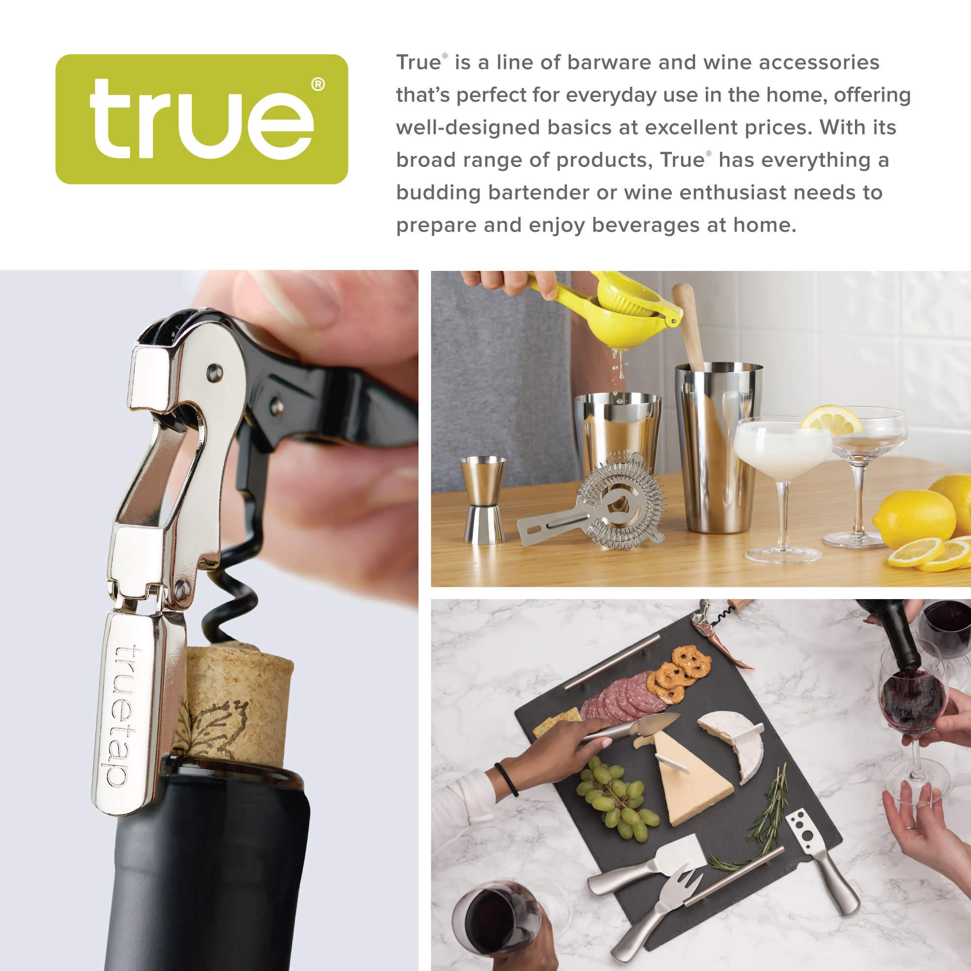 True Fabrication 0441 Jack Multi-Use Bottle Opener, 9'', Multicolor