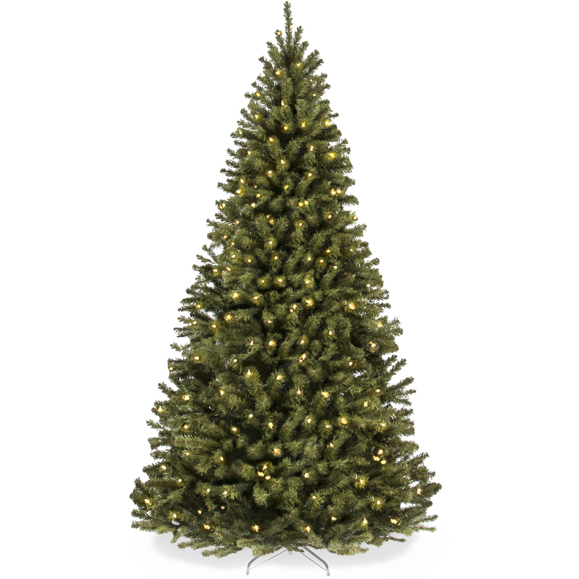 Best Choice Products 9ft Pre-Lit Spruce Artificial Holiday Christmas Tree for Home, Office, Party Decoration w/ 900 Incandescent