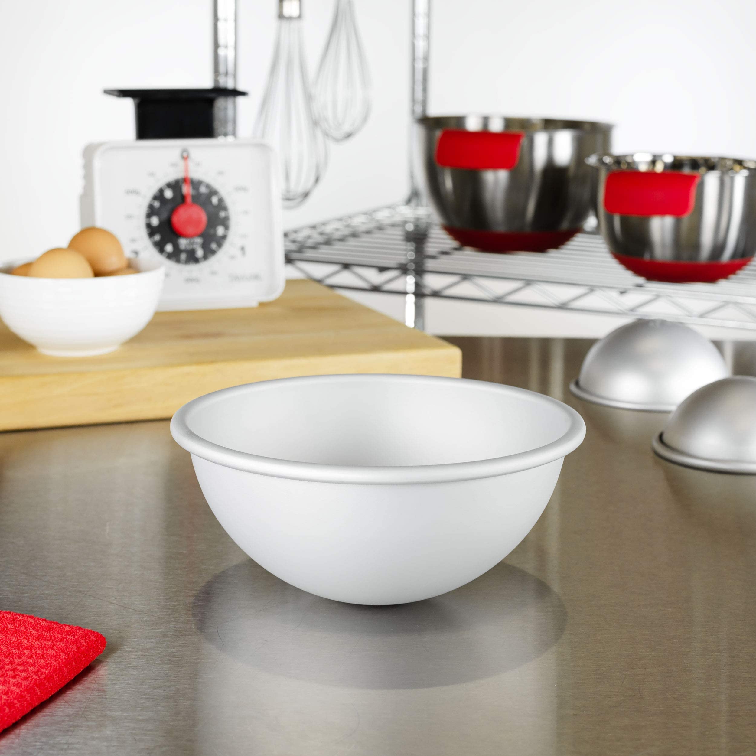 Fat Daddios Pha-65 Anodized Aluminum Hemisphere Pan, 65 X 325 Inch