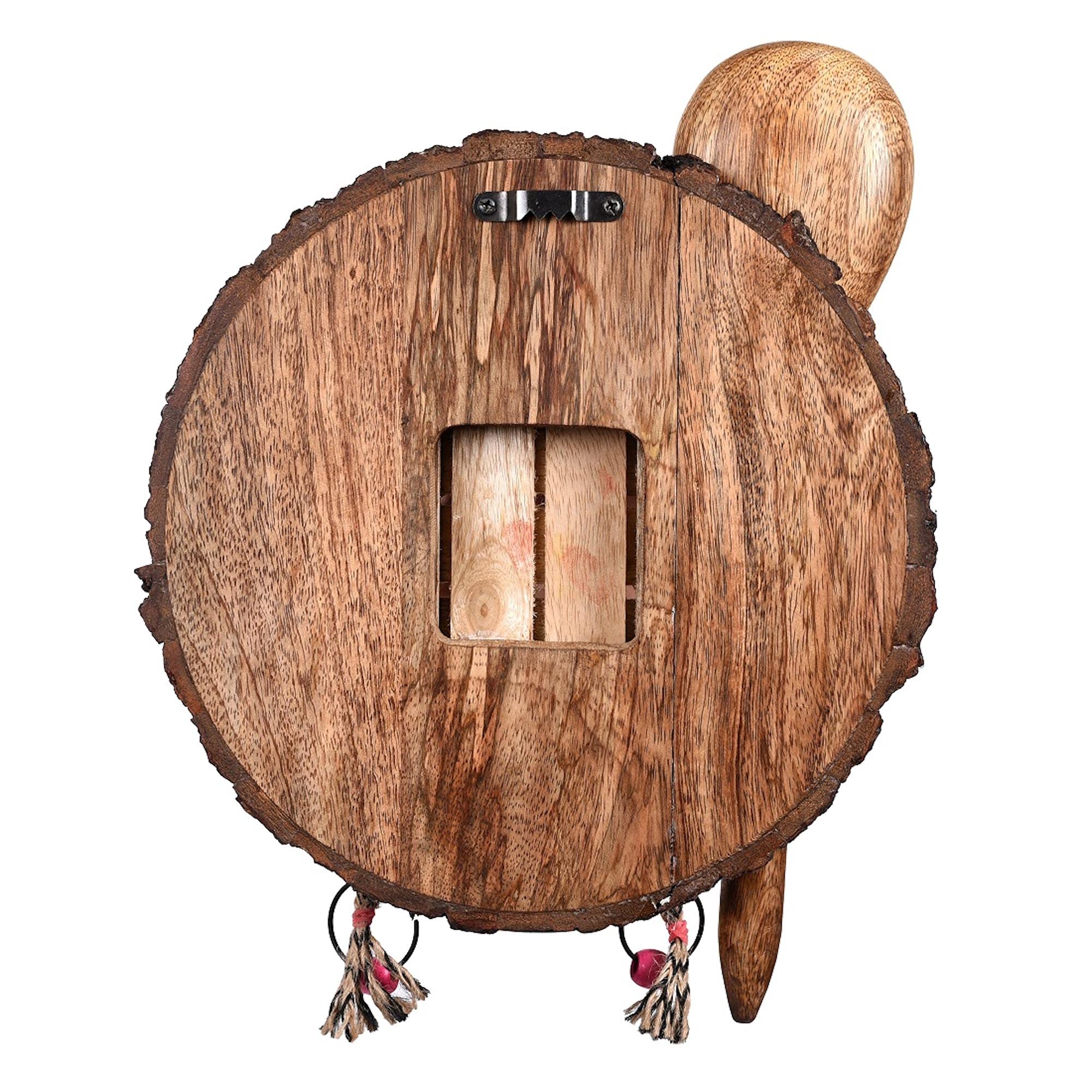 Aakriti Art Creations Kitchen Decor Moms Cafe Handcrafted in Wood? (9x1.5x11.7)