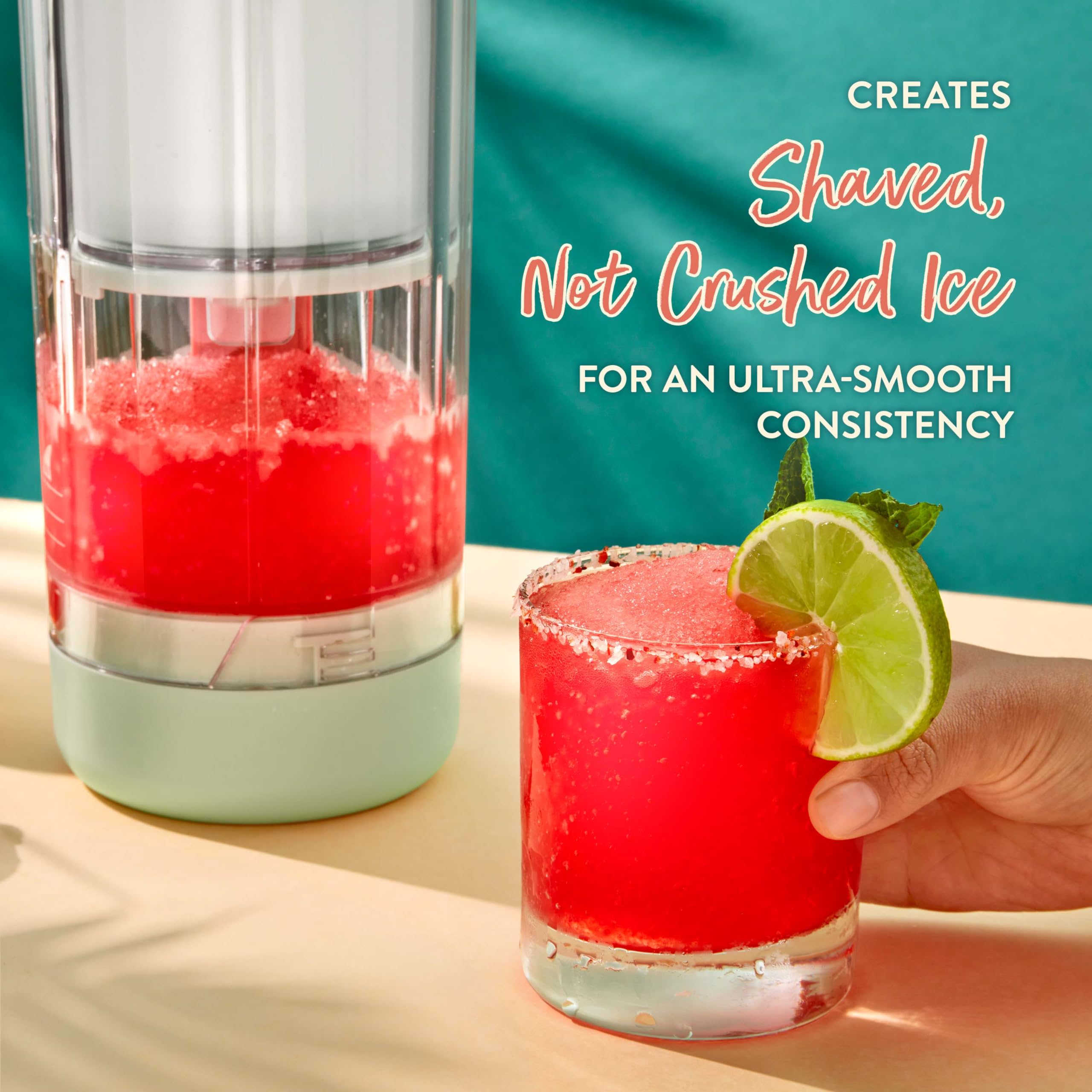 Margaritaville Maui On-The-Go Portable Blender Frozen Drink Machine, Margarita Machine, Cordless Blender Perfect For Resort Qual