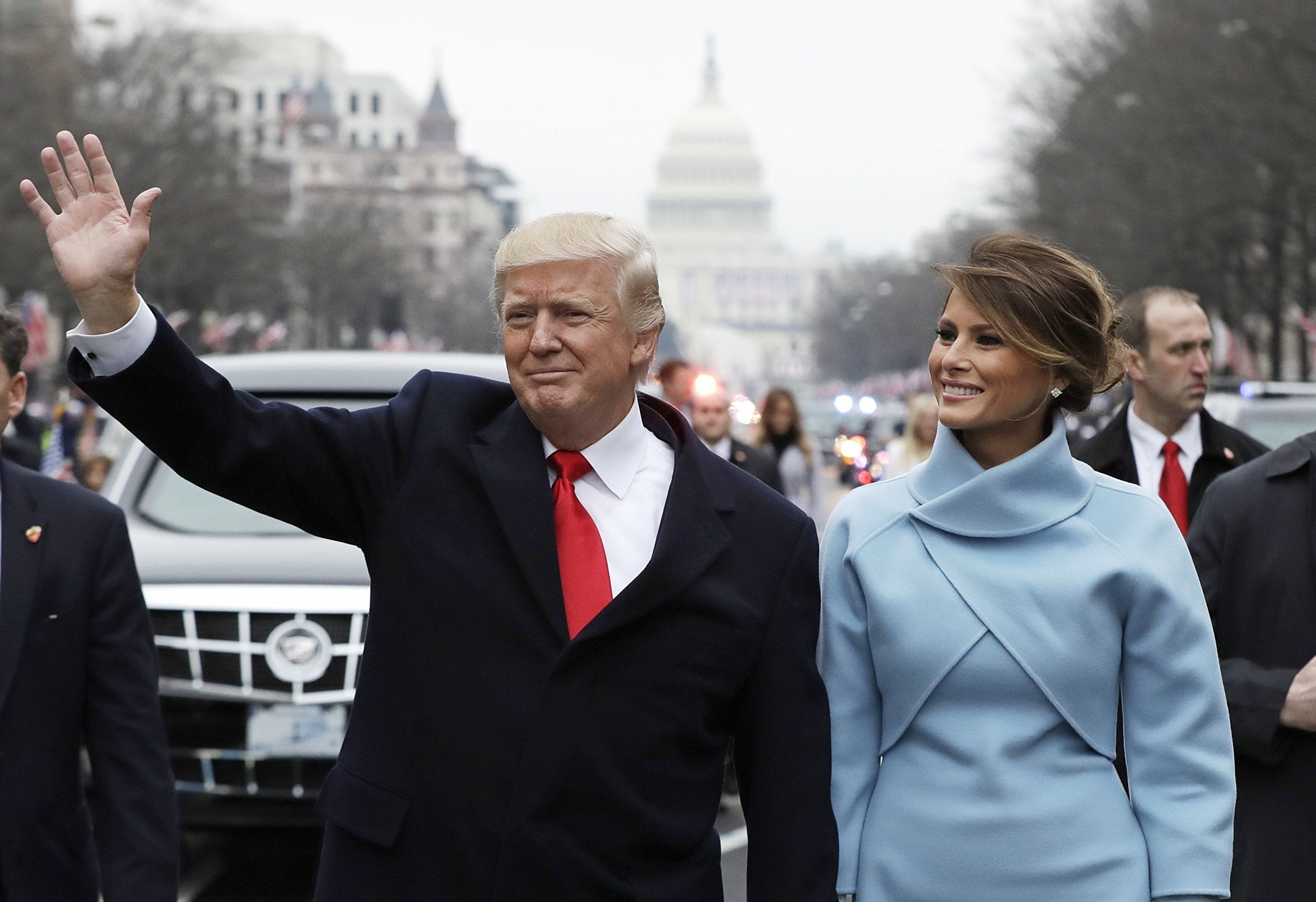 Conversationprints President Donald Trump First Lady Melania Glossy Poster Picture Photo Wife