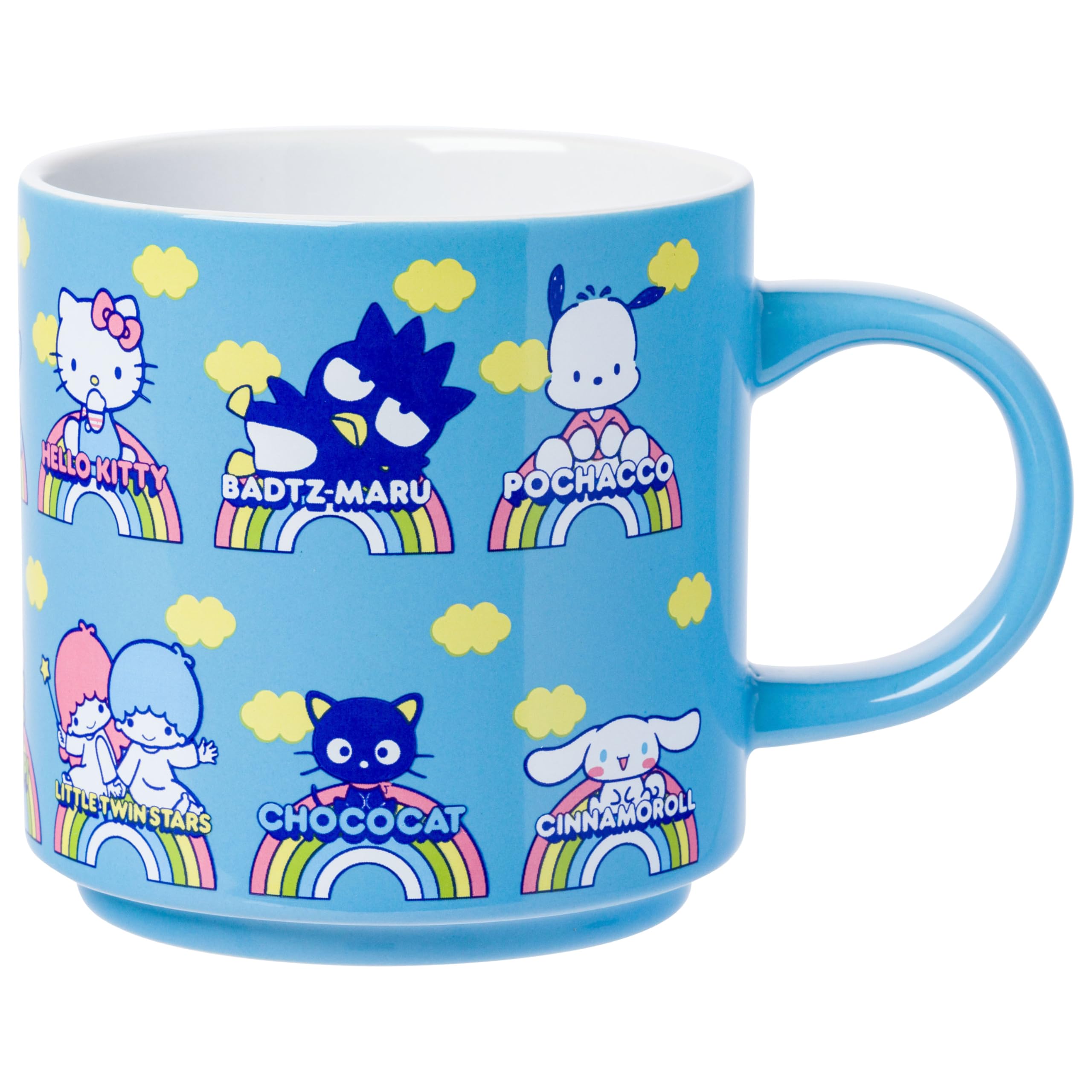 Silver Buffalo Sanrio Hello Kitty and Friends Pompompurin Pochacco Badtz Maru My Melody Cinnamoroll Kuromi Chococat Keroppi Tuxe