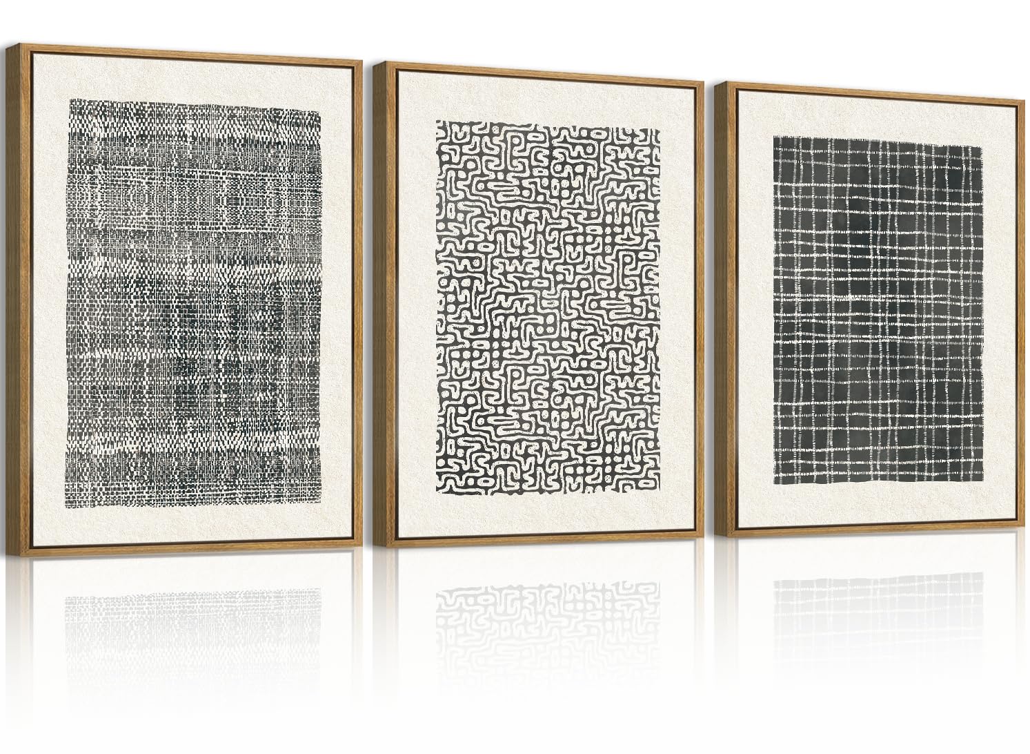Geometric Abstract Wall Art 12X16 Inches