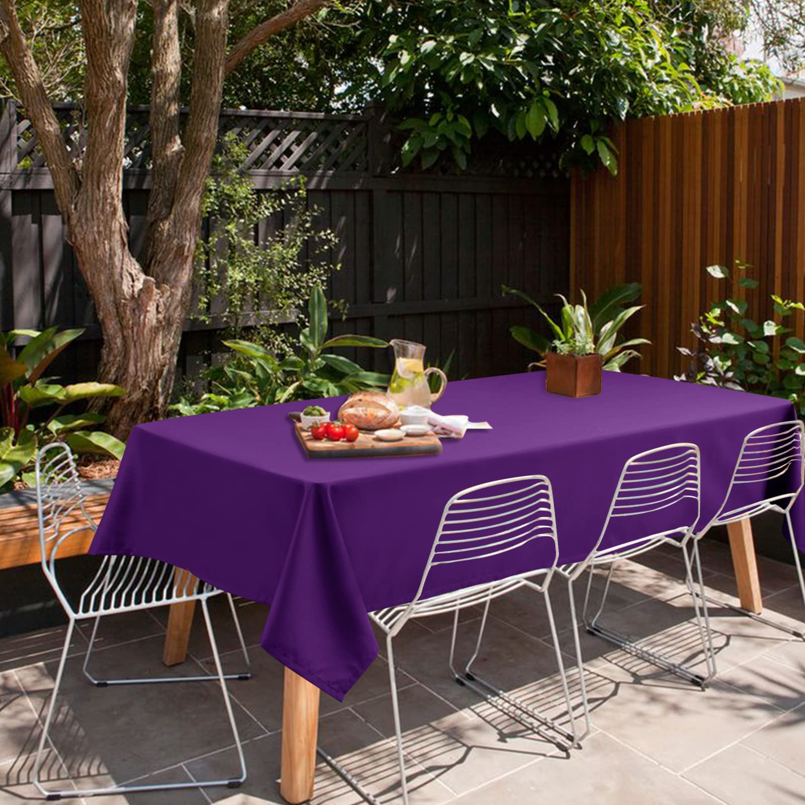Hiasan Small Tablecloth For Square Tables - Waterproof And Spillproof Washable Fabric Table Cloth For Dining Room Halloween Part