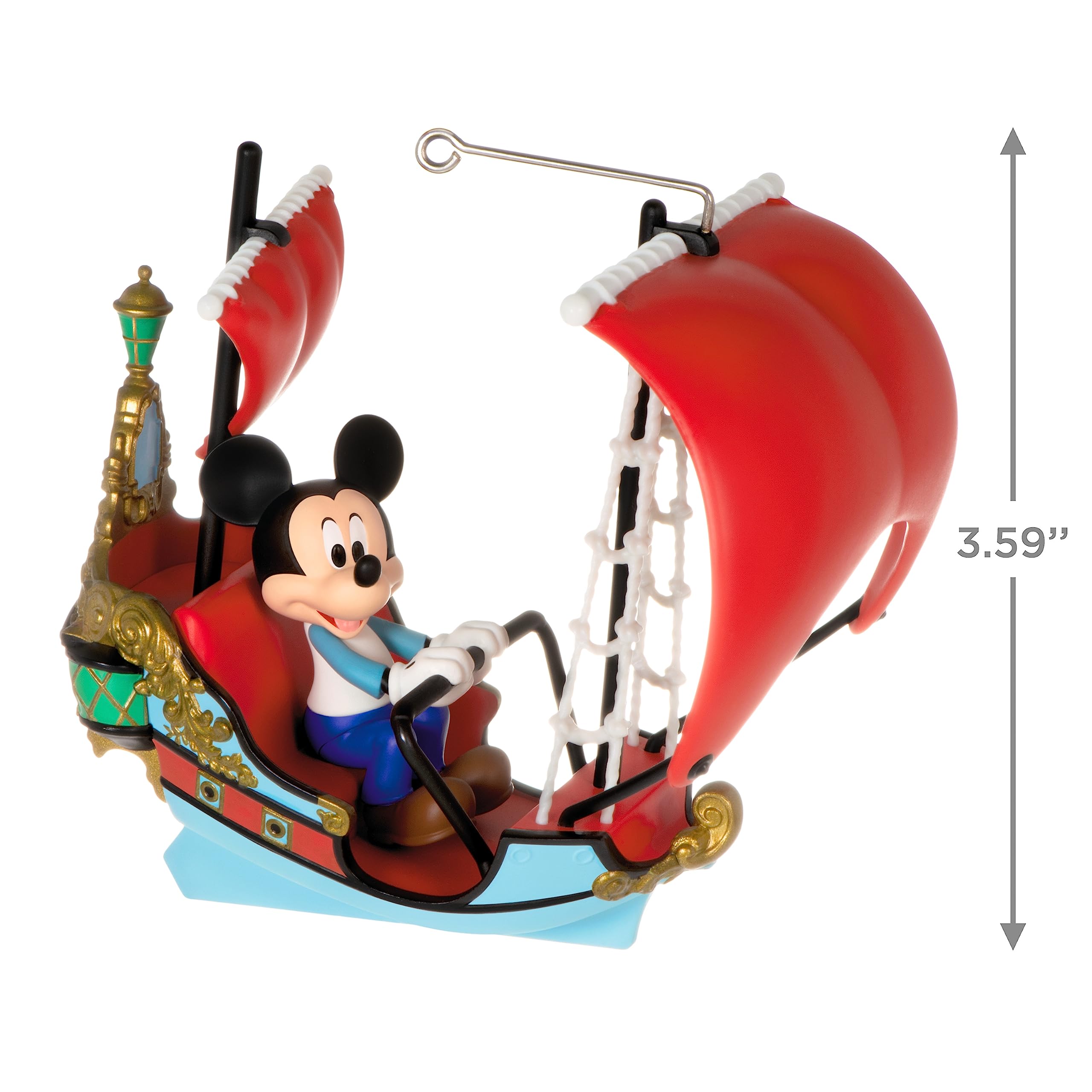 Hallmark Keepsake Christmas Ornament 2023, Disney Peter Pan s Flight Off to Never Land!, Gifts for Disney Fans