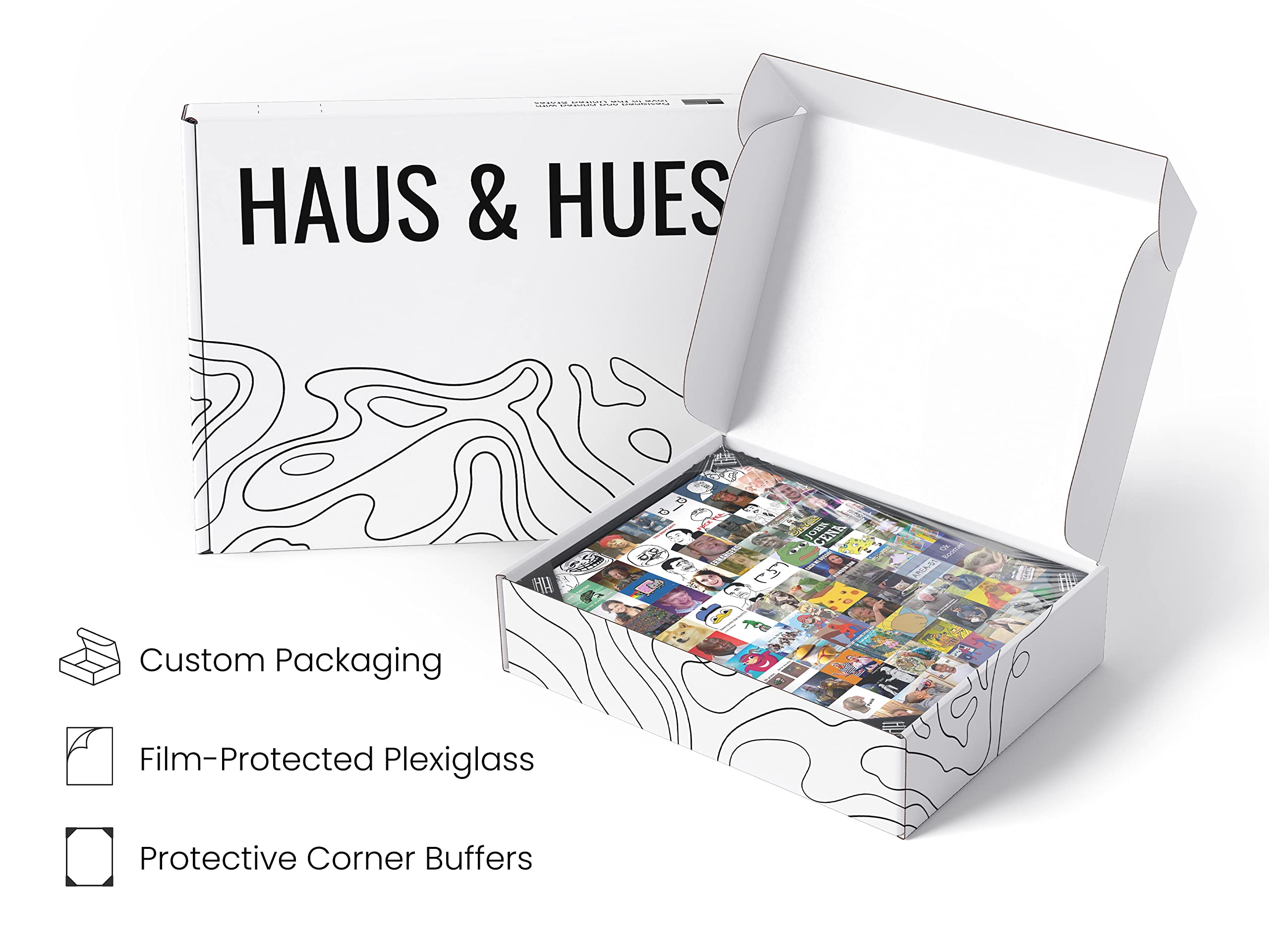 Haus And Hues Funny Wall Art (Black Framed, 12X16), Quirky Home Decor, Bathroom Art, Dorm Room Posters, Meme Wall Art, Premium Q