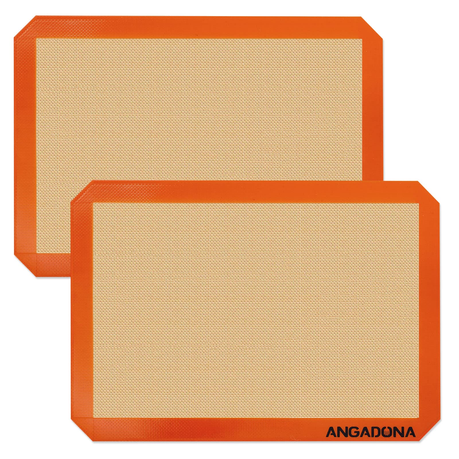 Silicone Baking Mat Sheets Set, Easy Clean &Non-Stick Food Grade Reusable Baking Mat, 2 Half Sheet Baking Mats Silicone For Oven