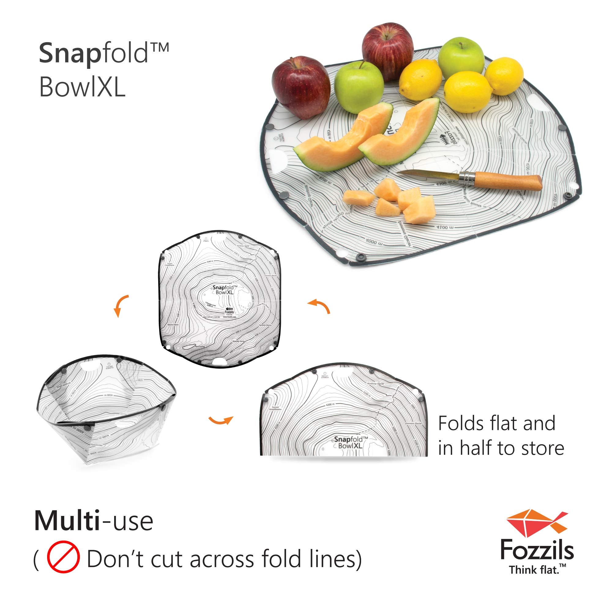 Fozzils Snapfold Bowl Xl (Mist)