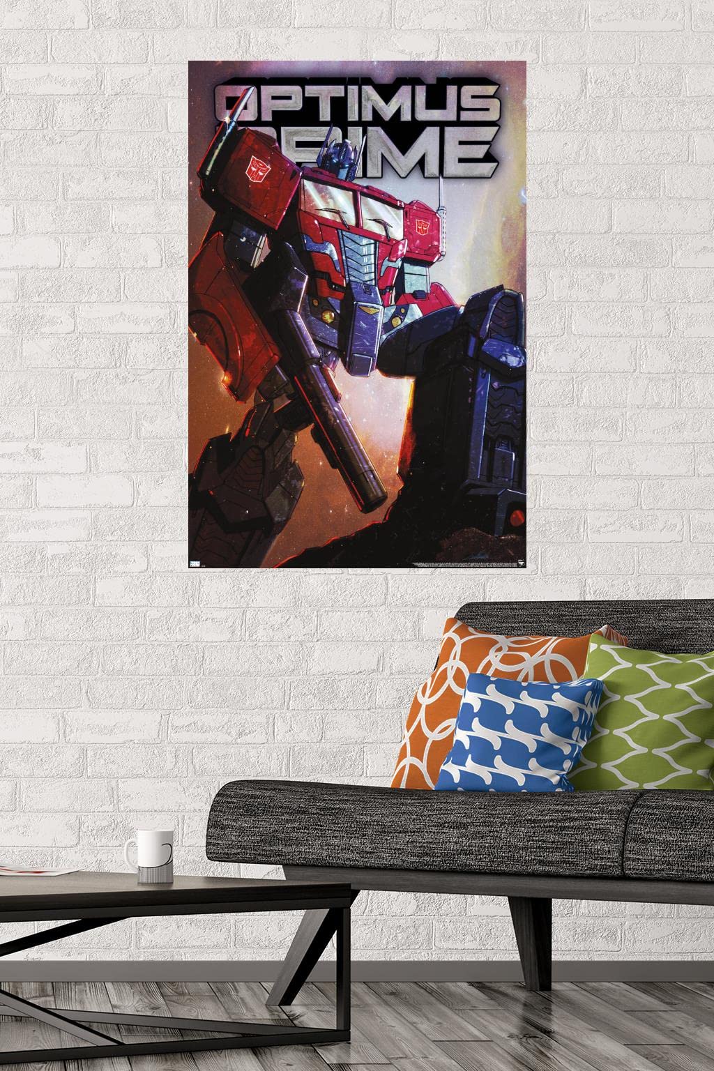 Hasbro Transformers - Optimus Prime Wall Poster, 34L'' X 22.4W'', Unframed Version