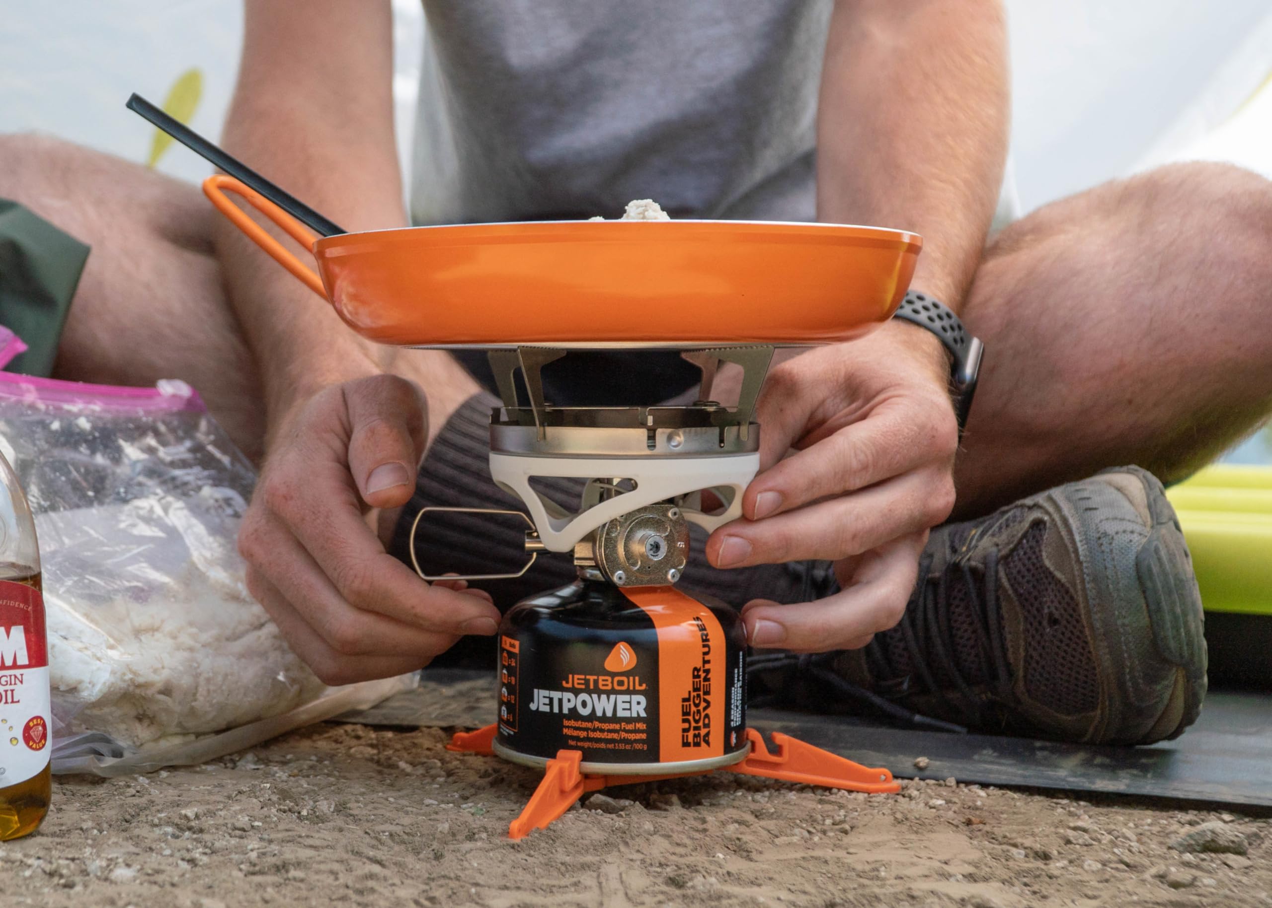 Jetboil Summit Skillet Non Stick Camping Cookware For Jetboil Backpacking Stoves