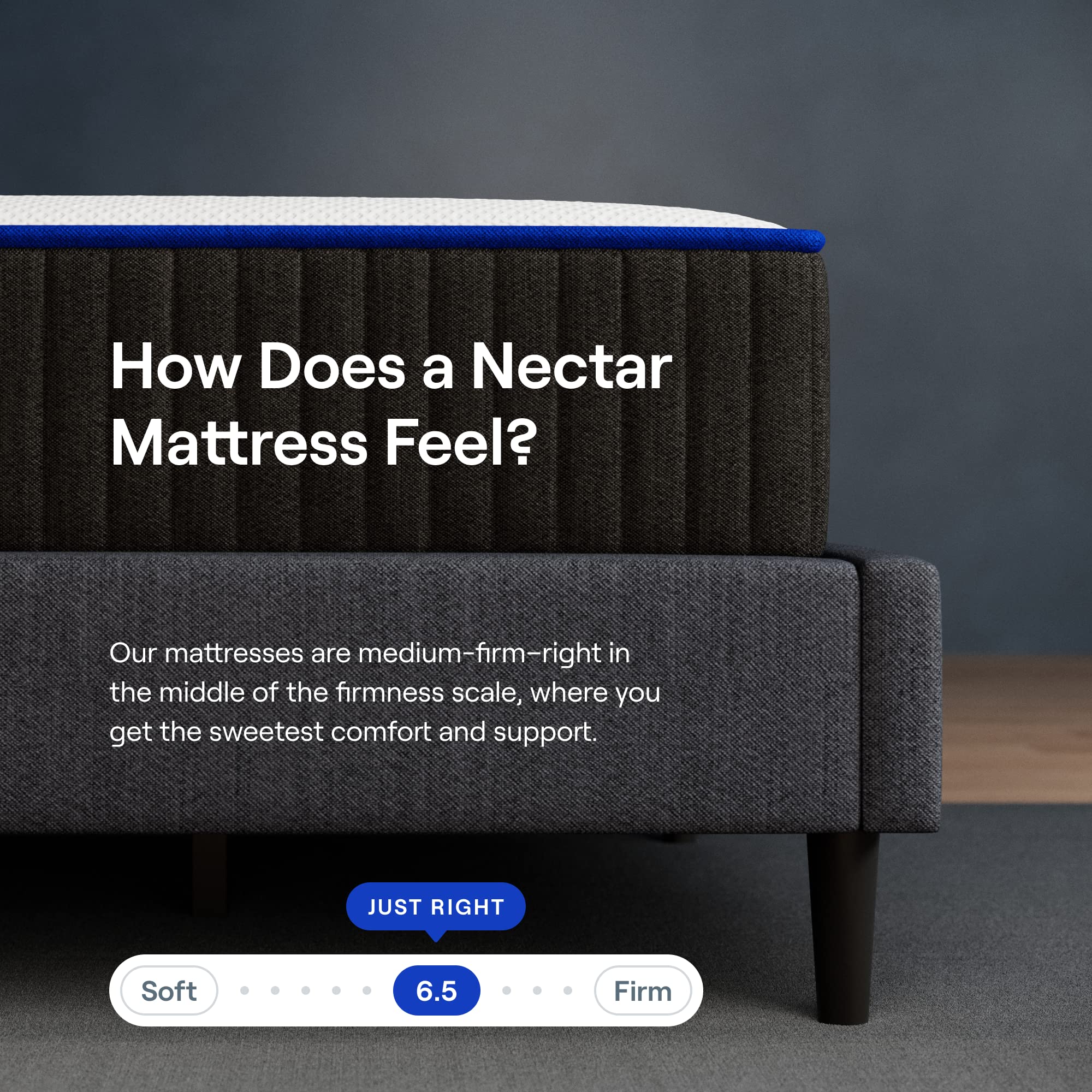 Nectar Hybrid Full Mattress 12 Inch - Medium Firm Gel Memory Foam - Steel Springs - Cooling Technology - 365-Night Trial - Forev