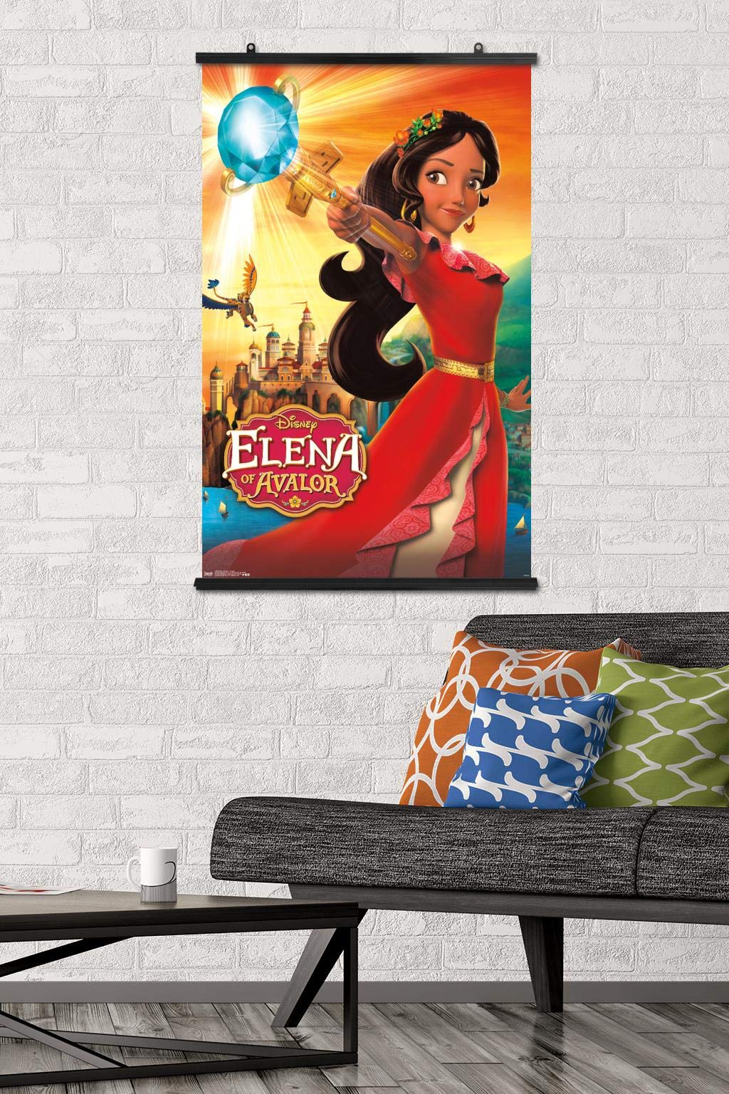 Trends International Disney Elena Of Avalor - One Sheet Wall Poster, 22.375'' X 34'', Poster & Clip Bundle