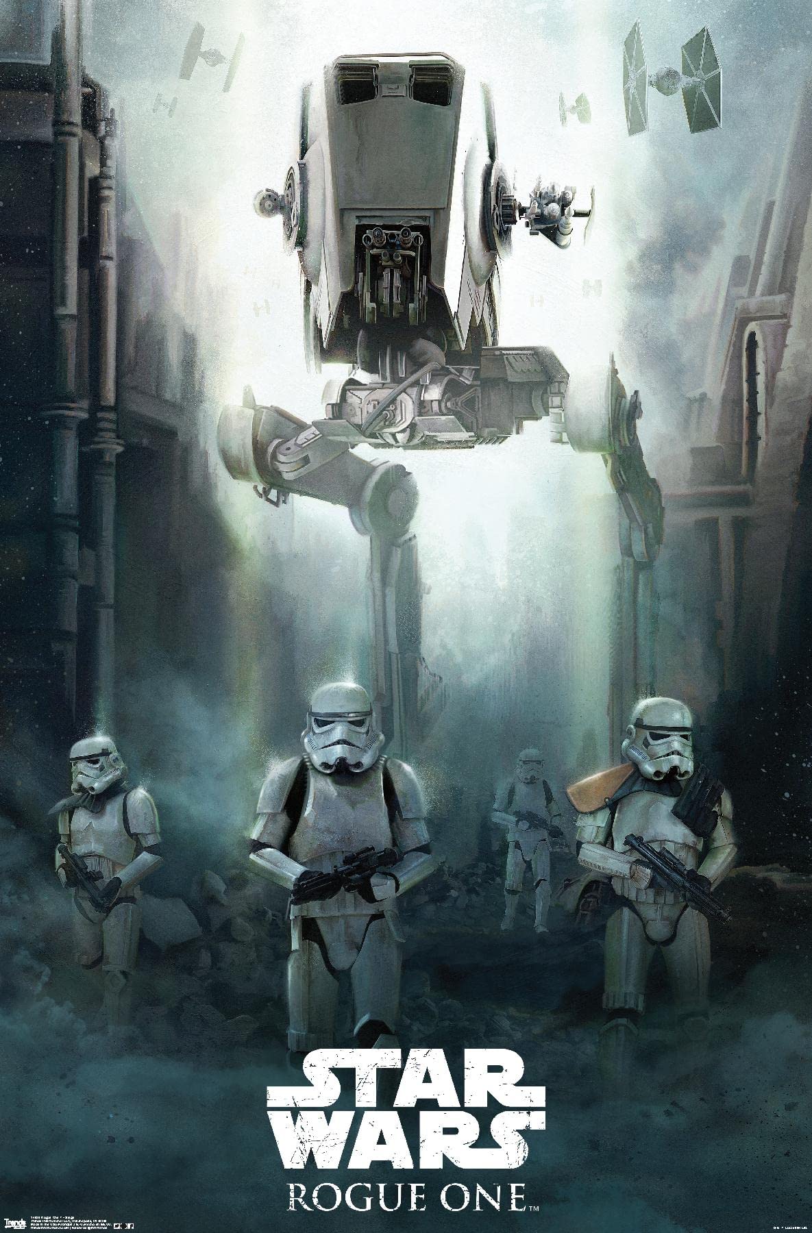 Trends International Star Wars: Rogue One - Siege Wall Poster, 14.725'' X 22.375'', Premium Unframed Version