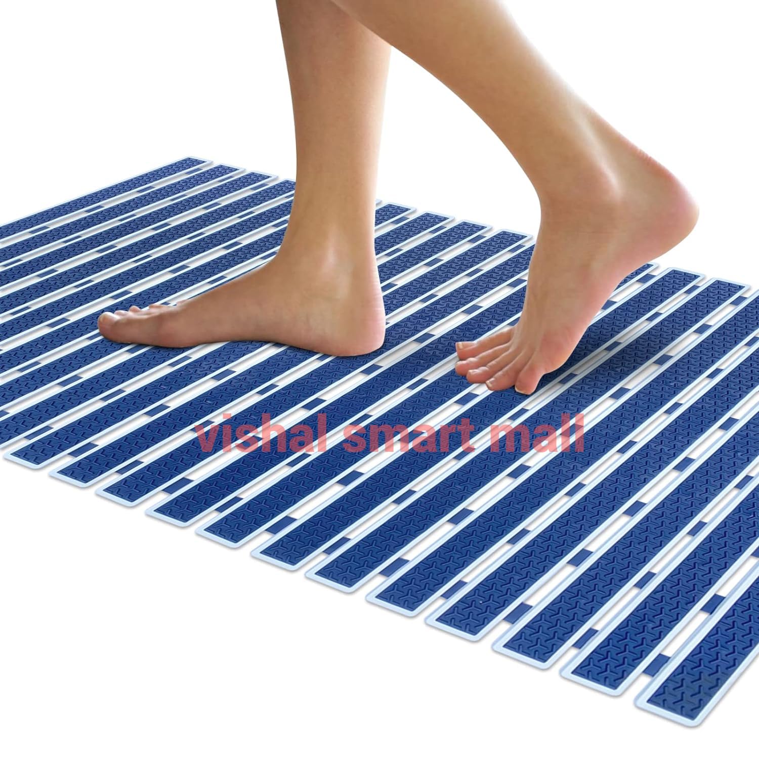 VishAl smart MAll Shower Mat NonSlip Plastic Shower Bath Mat with Multiple Use PVC Anti Skid Bathtub Mat PVC Bathroom Shower Ma