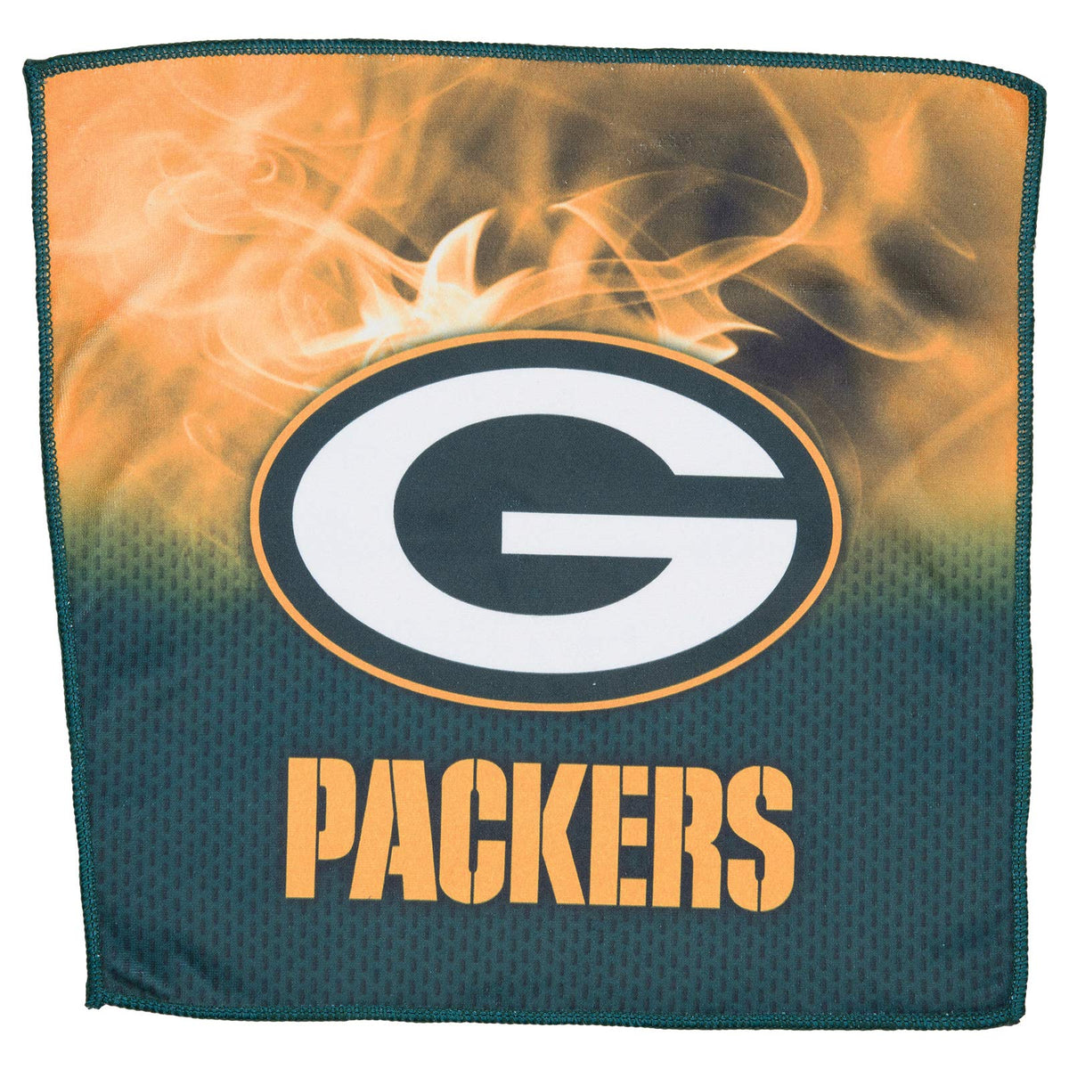 Kr Strikeforce Nfl Towel - Green Bay Packers (On Fire)