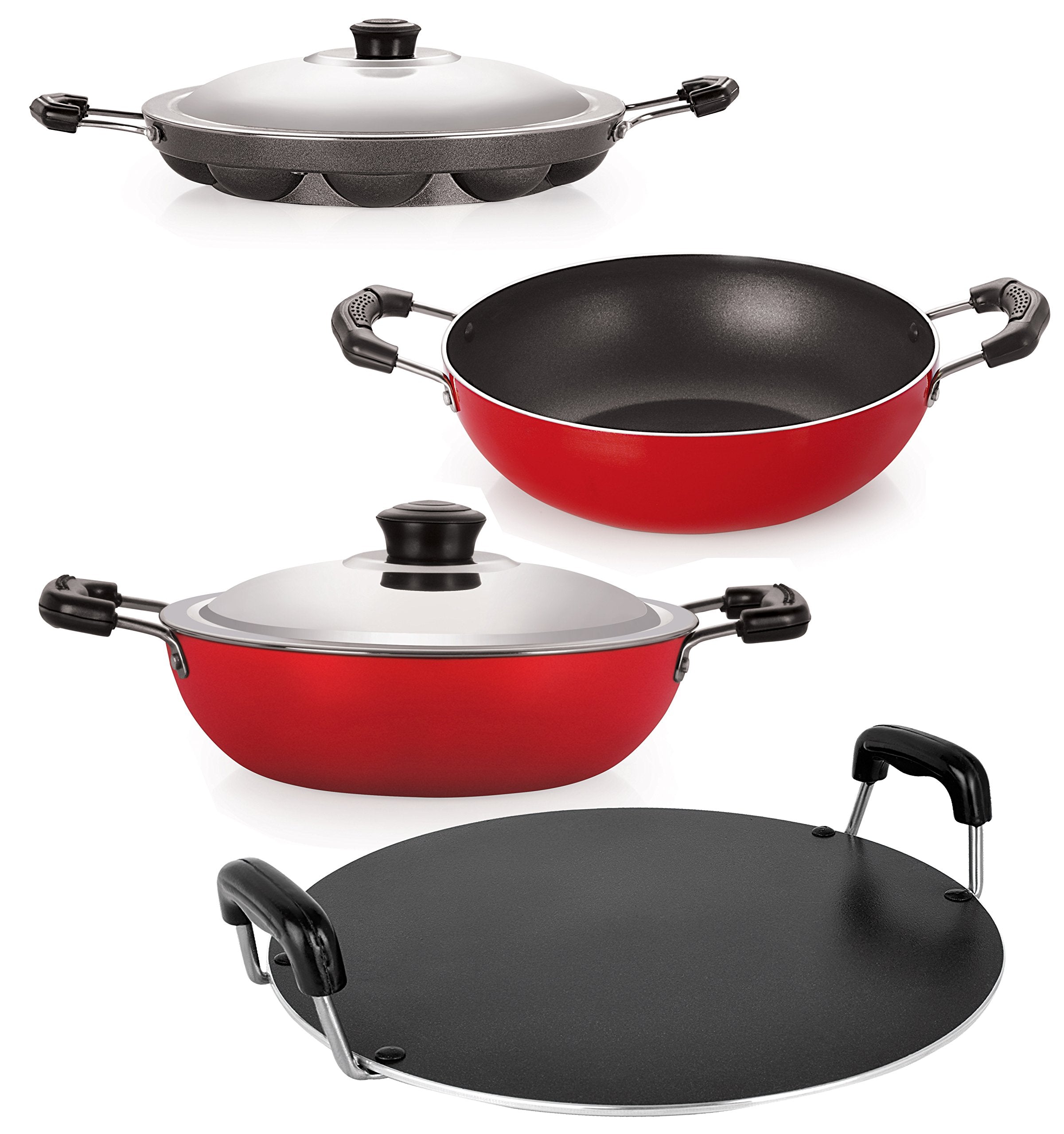 Nirlon NonStick Home And Kitchen Cookware Essential Combo Gift Set Offer