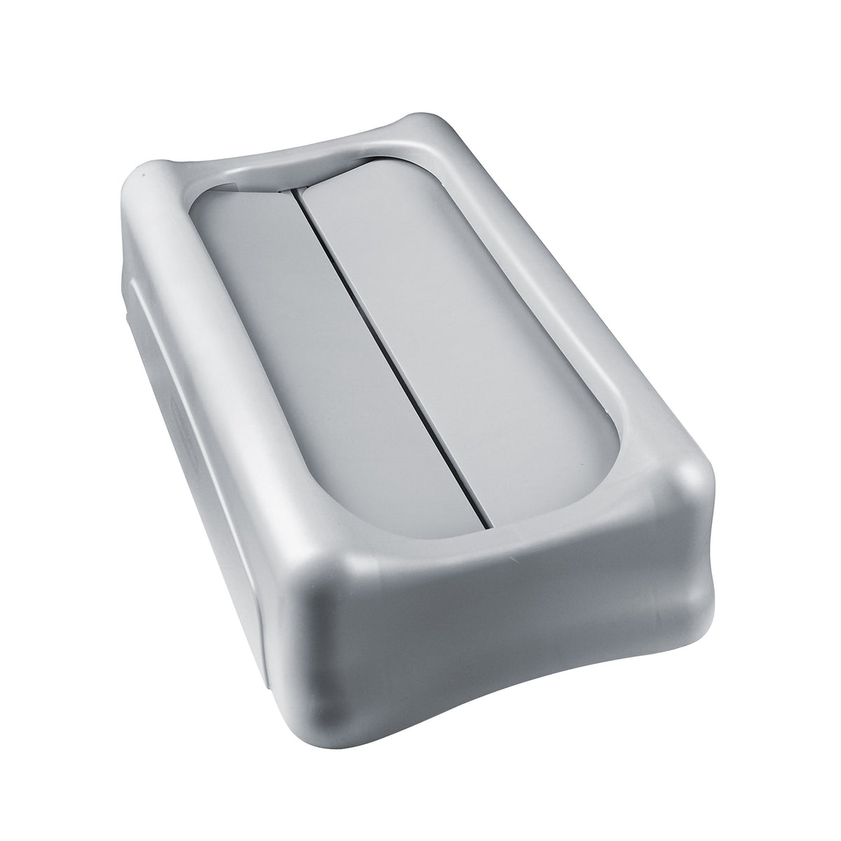 Rubbermaid Commercial Rcp 2673-60 Gra Rcp267360Gy Swing Lid For Slim Jim Waste Container, Gray