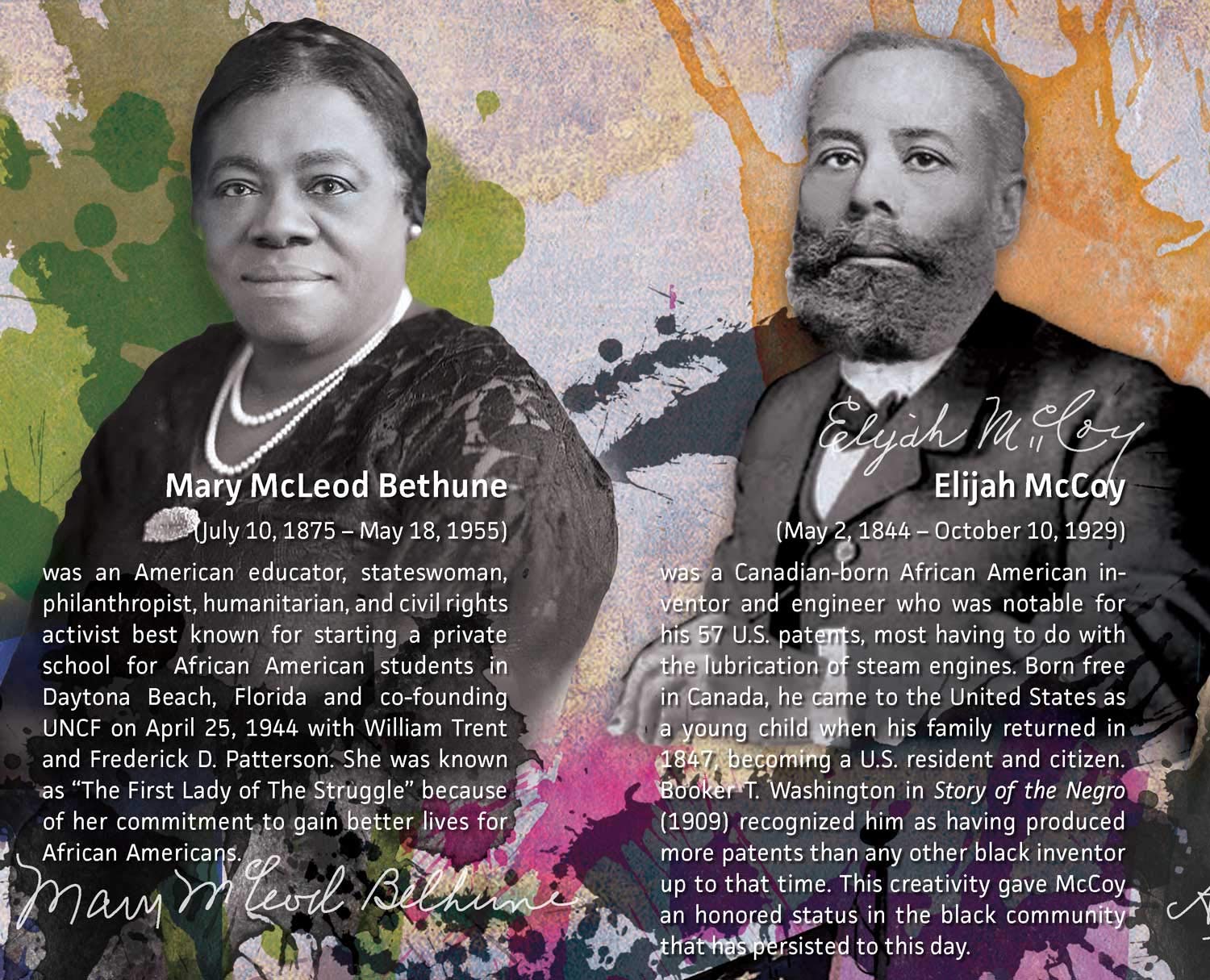 777 Tri-Seven Entertainment Famous Black History People Poster Series 1-3 (Bundle)  24''x18'' Unframed  Multicolor