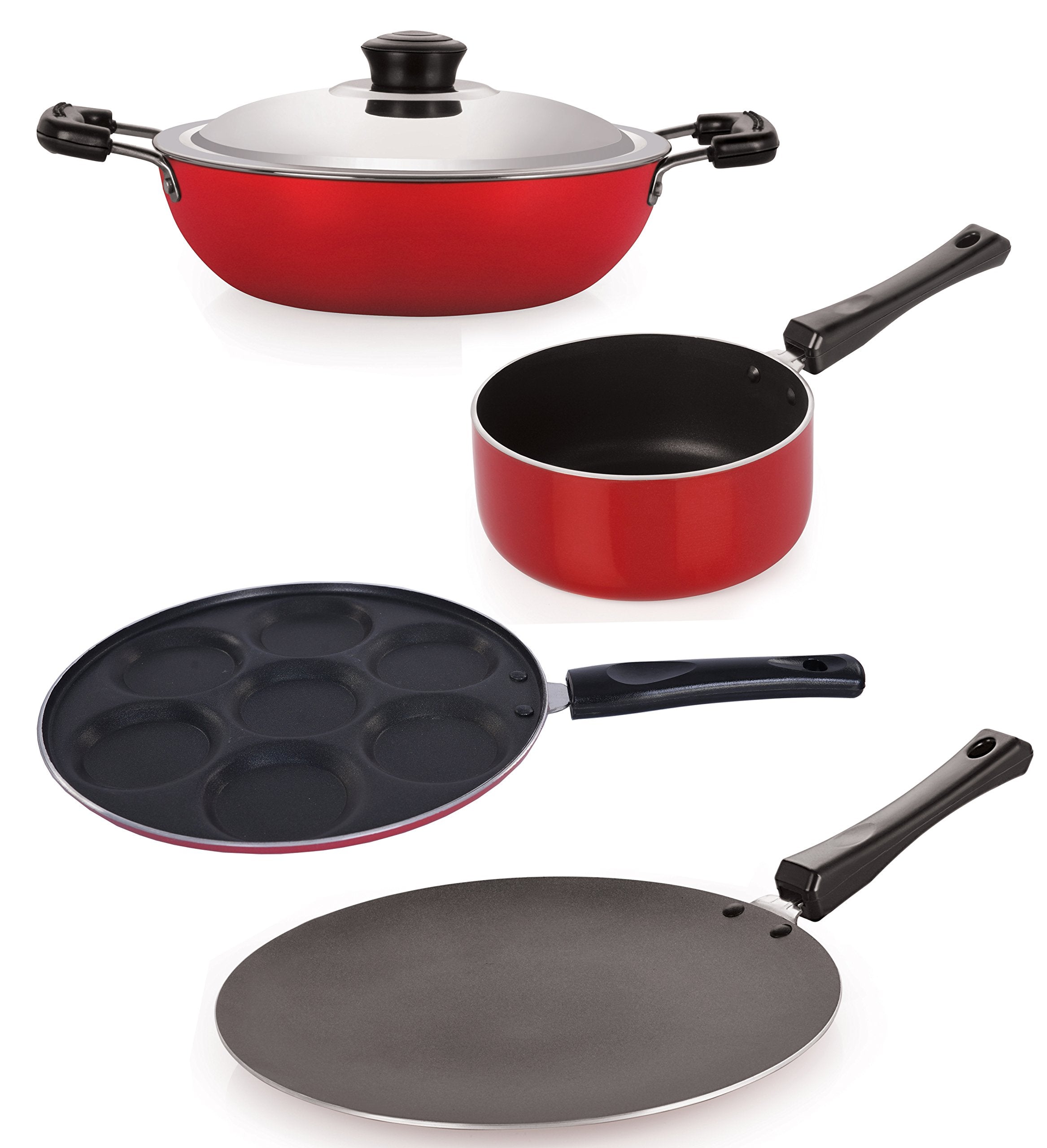 Nirlon Kitchenware Cooking Combo Set NonStick