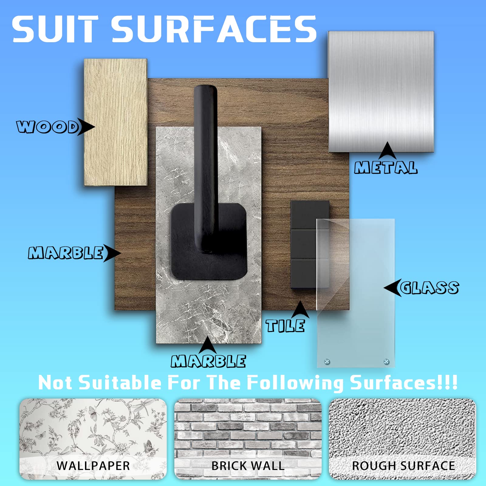 Hat Rack For Wall Hat Organizer (4-Pack), Adhesive Hat Hooks For Wall, No Drilling Hat Hangers For Closet Cowboy Hat Holder Disp