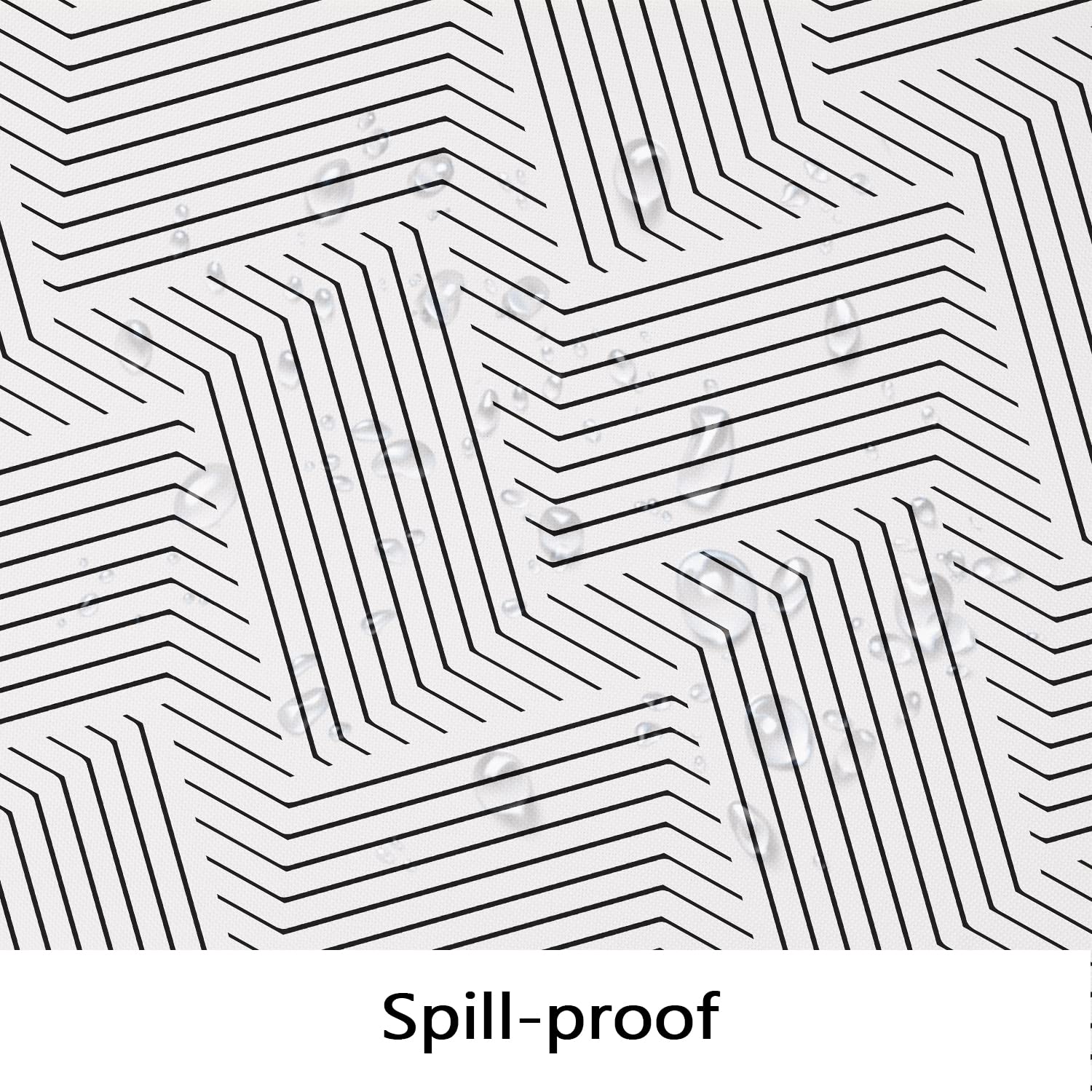 Bnejvif Oval Tablecloth, Modern Oval Tablecloth, Striped Tablecloth Indooroutdoor Waterproof Wrinkle Free Durable Oval Tableclot