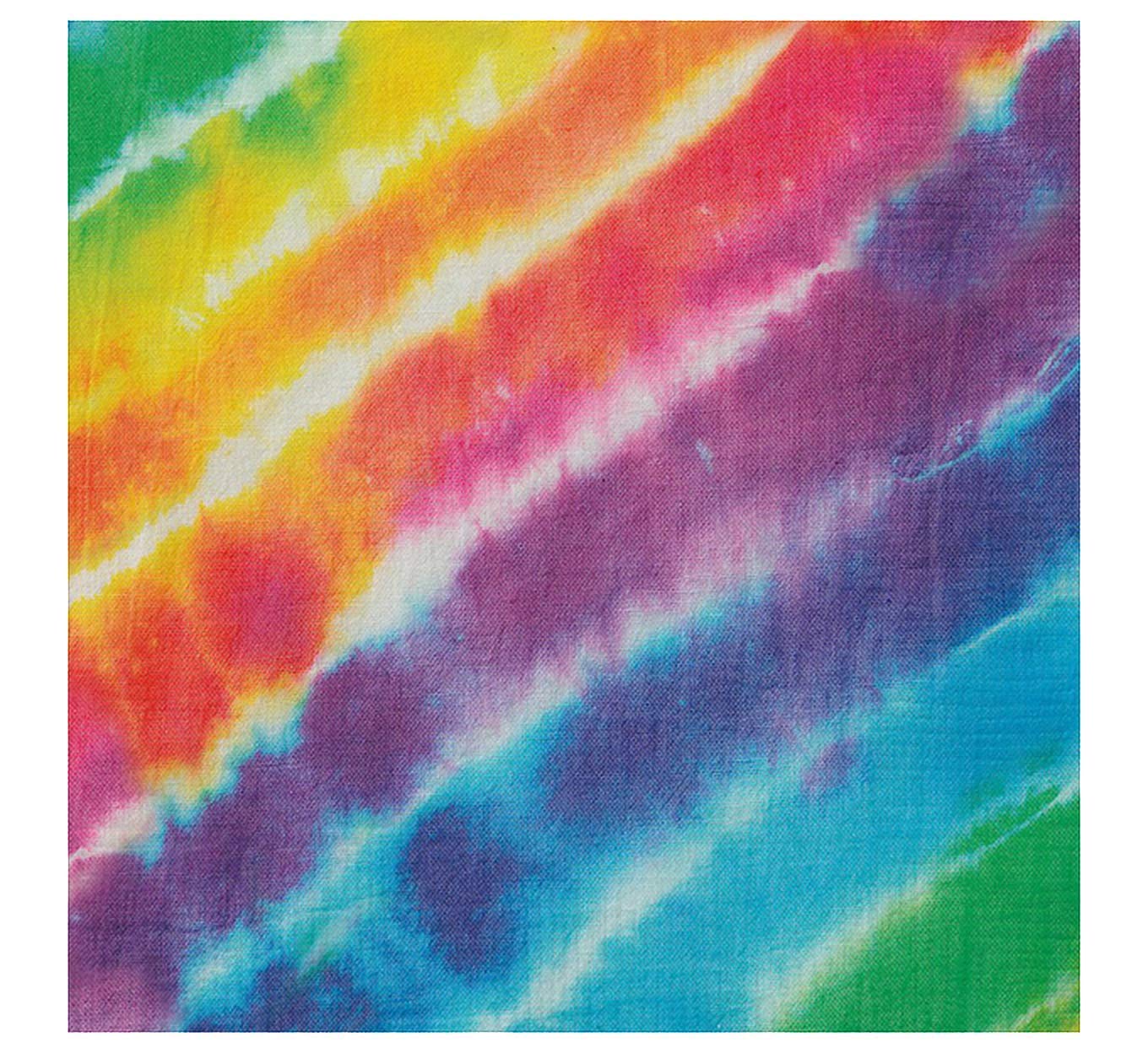 Multicolor Luncheon Napkins (Pack Of 16) - Vibrant Tie Dye Design, Perfect For Events, Themed - Parties, Birthdays, Gatherings,