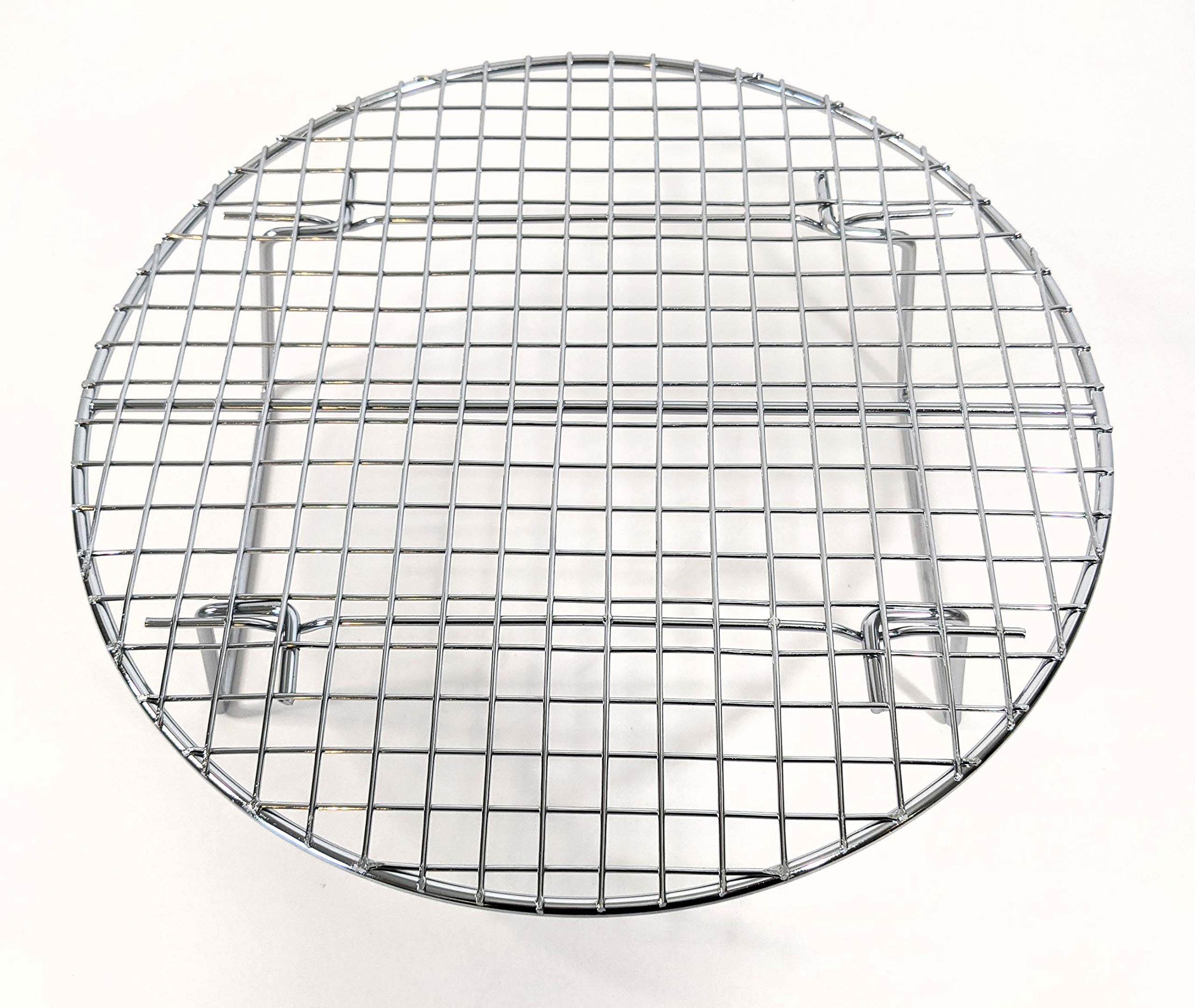 Update International-Str1475 14.75'' Chrome-Plated Steamer Rack - Silver