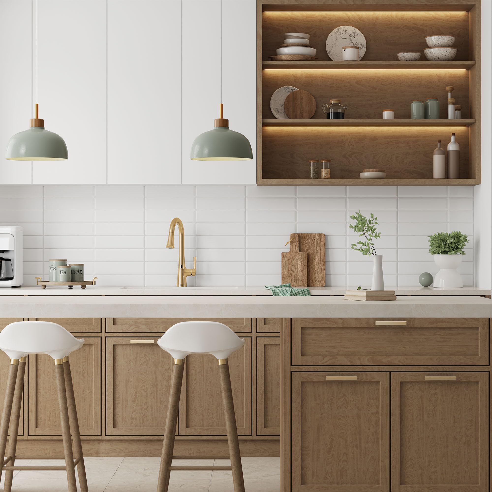 American Standard 7441381.Gn0 Southport Touchless Pull-Down Kitchen Faucet With Sprayer Brushed Cool Sunrise (Gold)