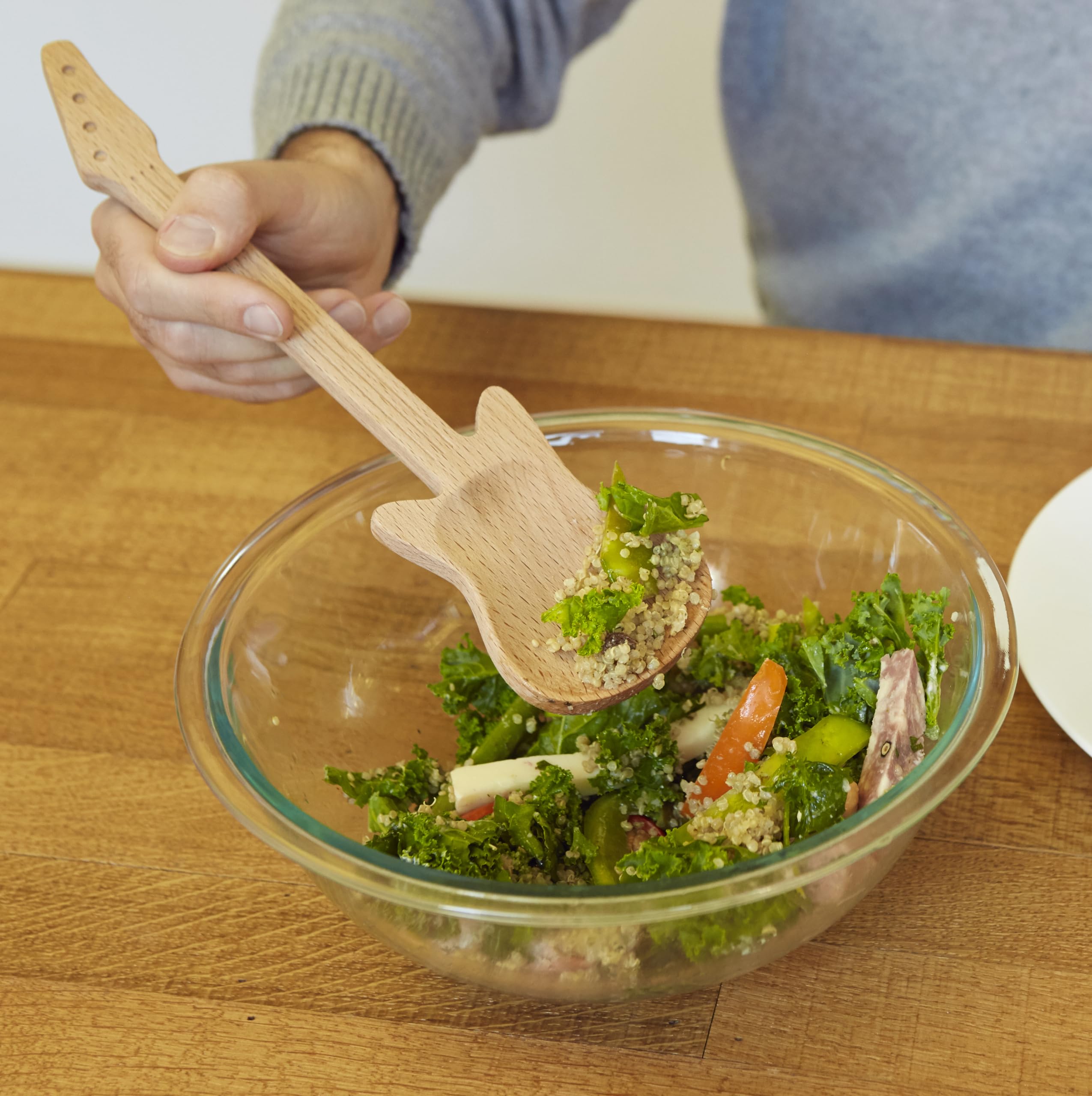 Kikkerland Rockin' Wooden Kitchen Spoon