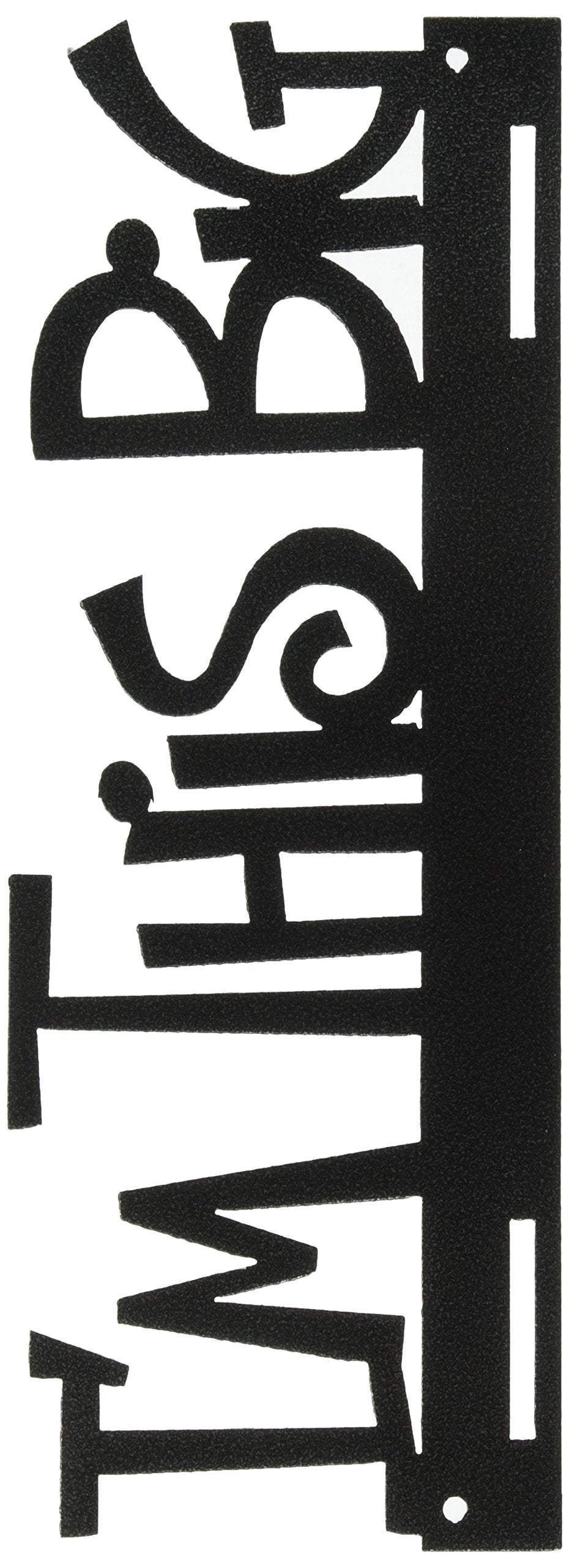 Ackfeld 24947 14In Im This Big Hanger Charcoal, 14''