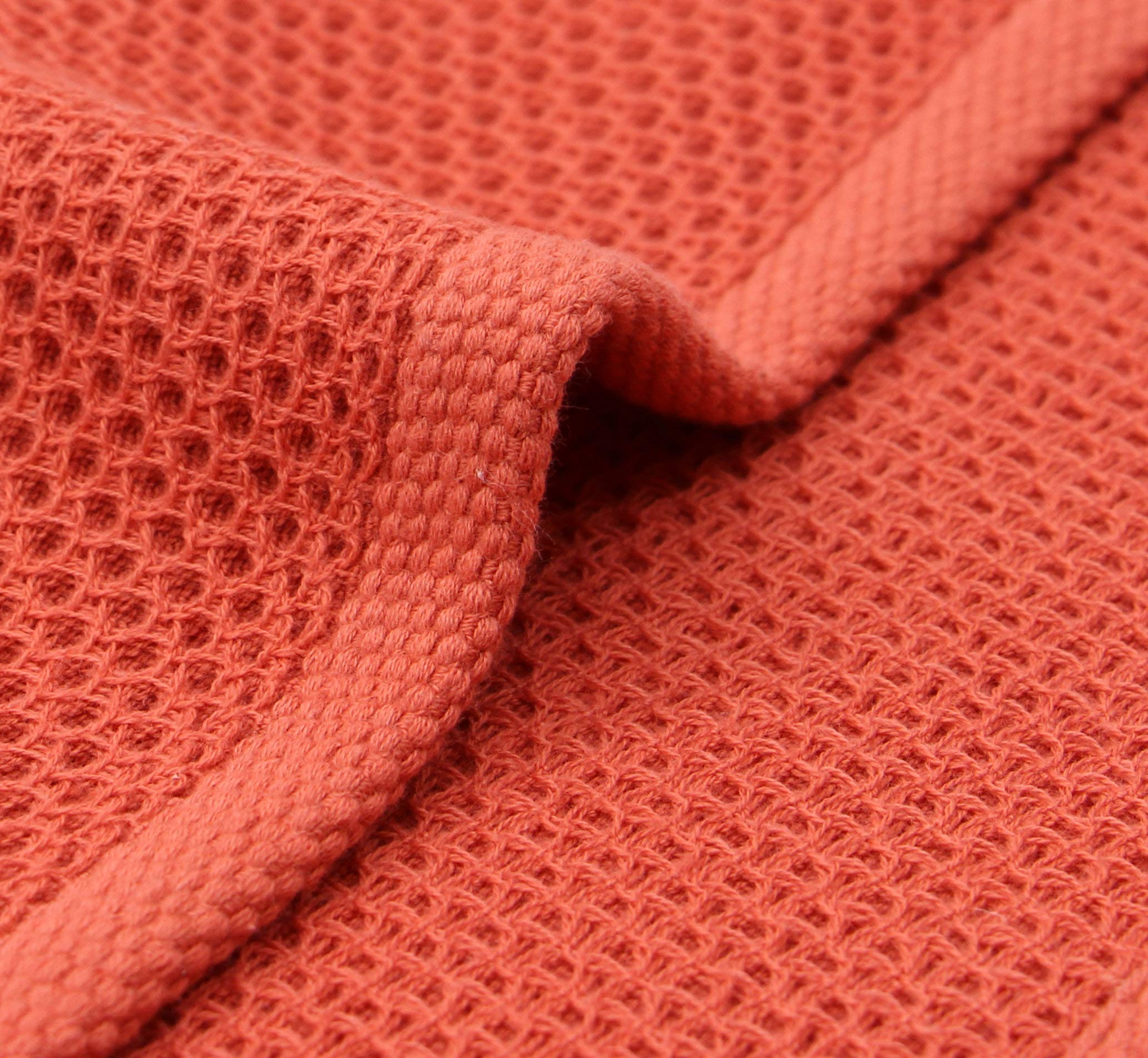 Mia'Sdream Natural Cotton Waffle Weave Kitchen Tidy Dish Cloths Drying Rags Cleaning Cloth, Soft And Absorbent Kitchen Hand Towe