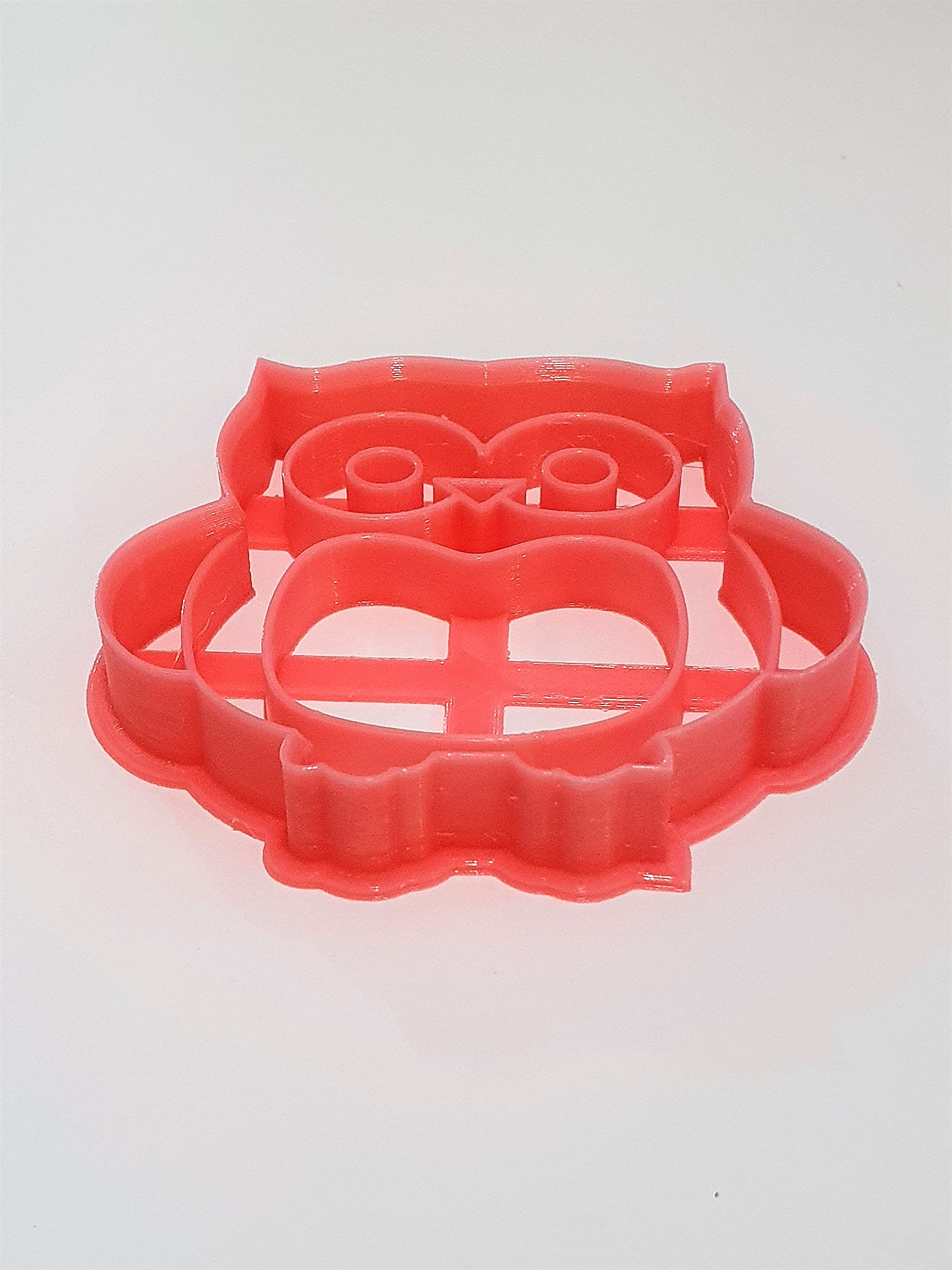T3D Cookie Cutters Owl Cookie Cutter, Suitable For Cakes Biscuit And Fondant Cookie Mold For Homemade Treats 3.52Inch X 3.52Inch