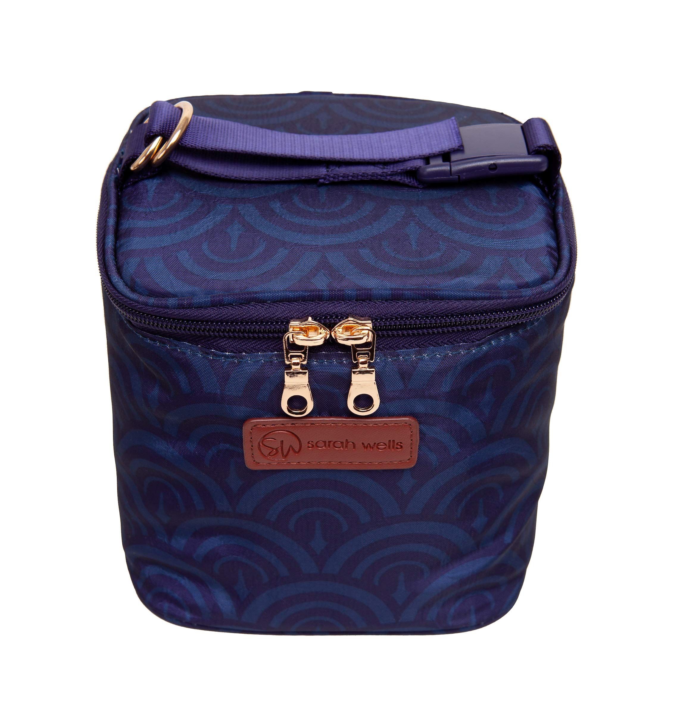 Sarah Wells Cold Gold Breastmilk Cooler Bag With Ice Pack (Deco)