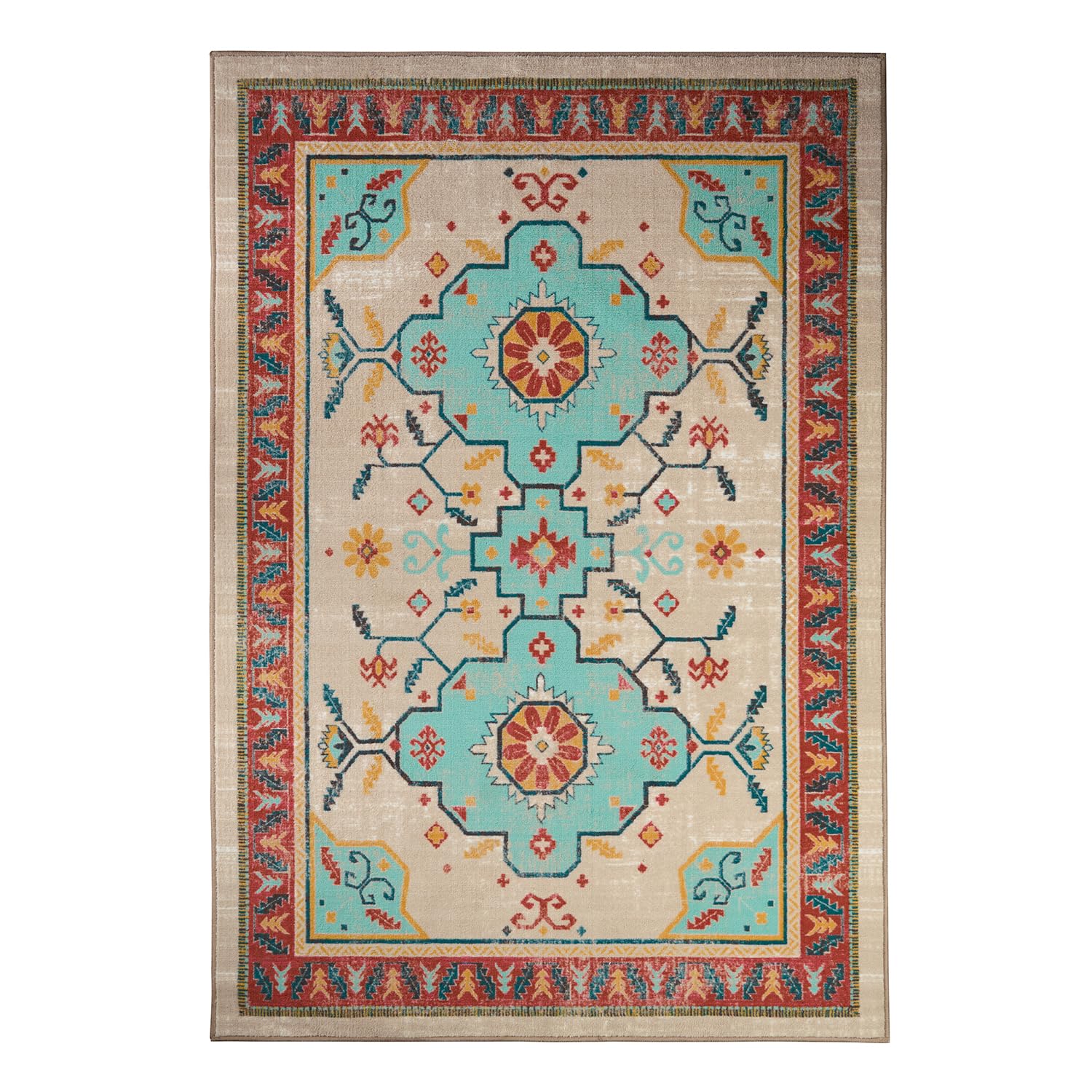 Welspun Wonder-Full Polyster Carpet-Beige