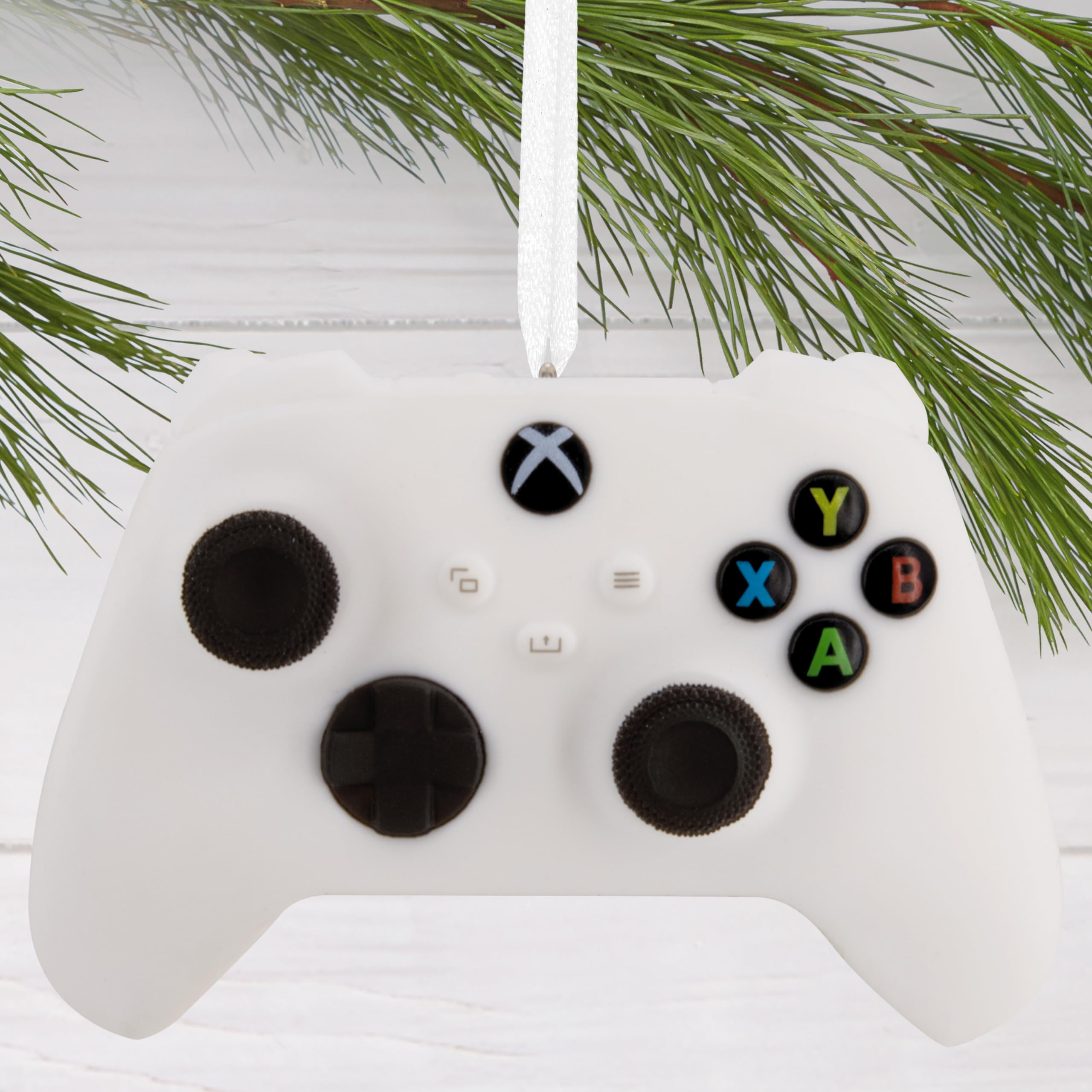 Hallmark Xbox White Video Game Controller Christmas Ornament