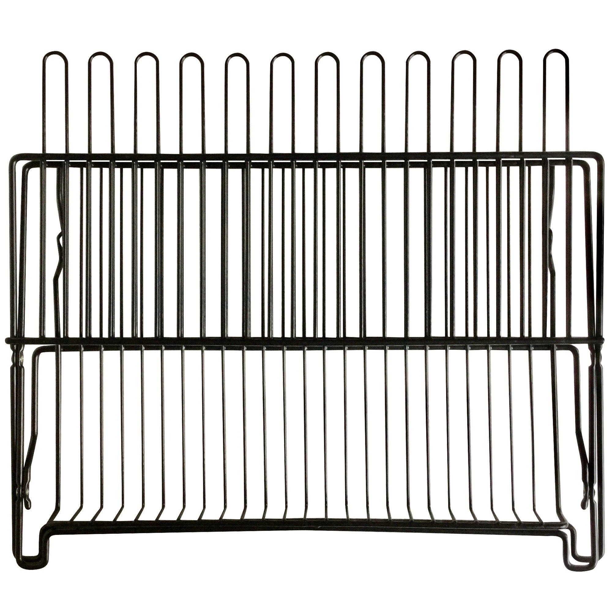 Better Houseware - #1489/E 1489 Large Folding Dish Rack  Black