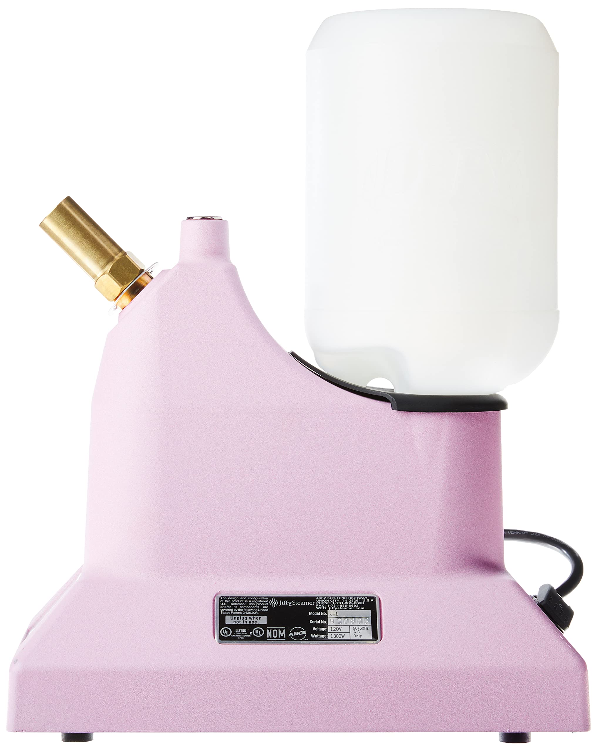 J-1 Jiffy Hat Steamer (Pink Series), 120 Volt