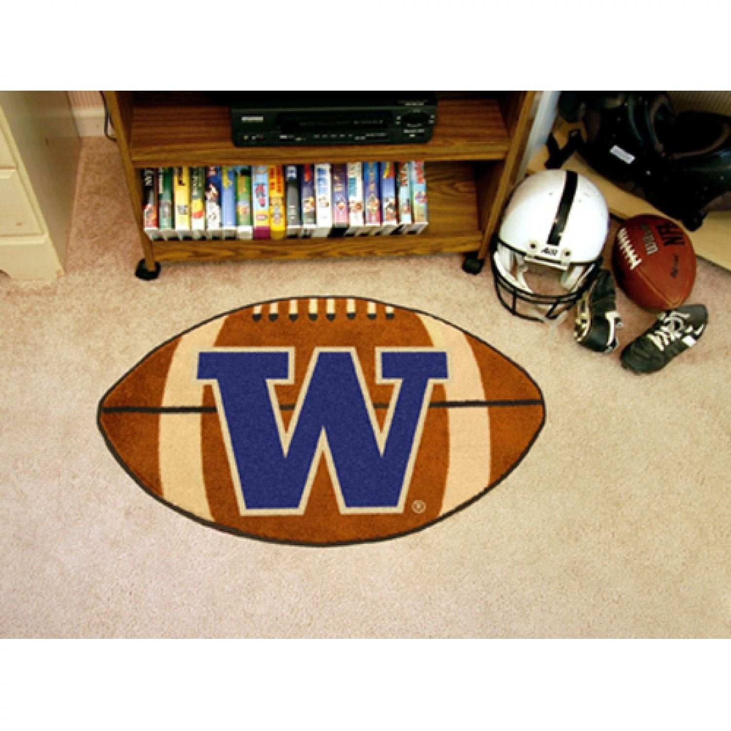 University of Washington Football Mat/20.5x32.5