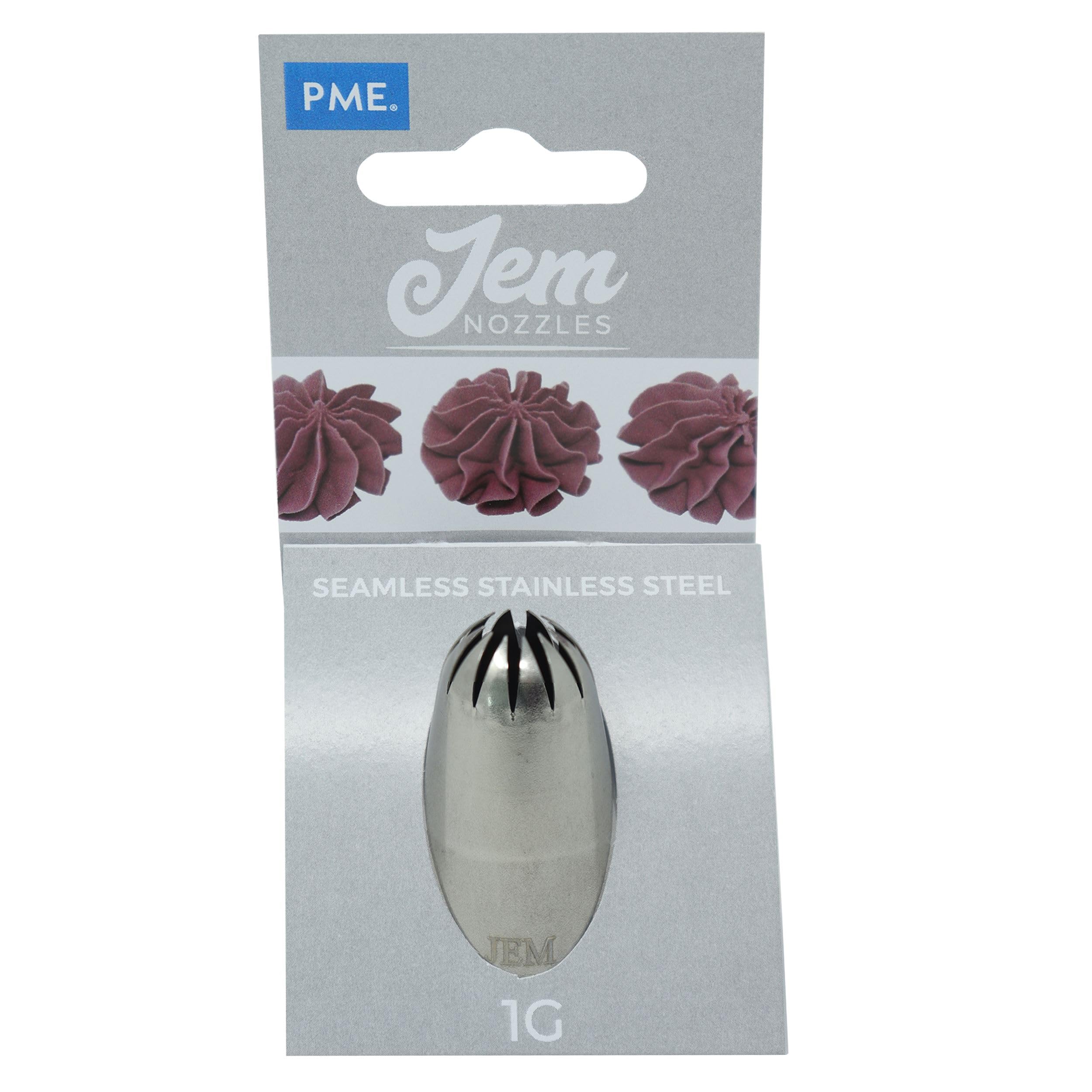 Jem Enterprises Drop Flower Piping Nozzle Decorating Tip No. 1G